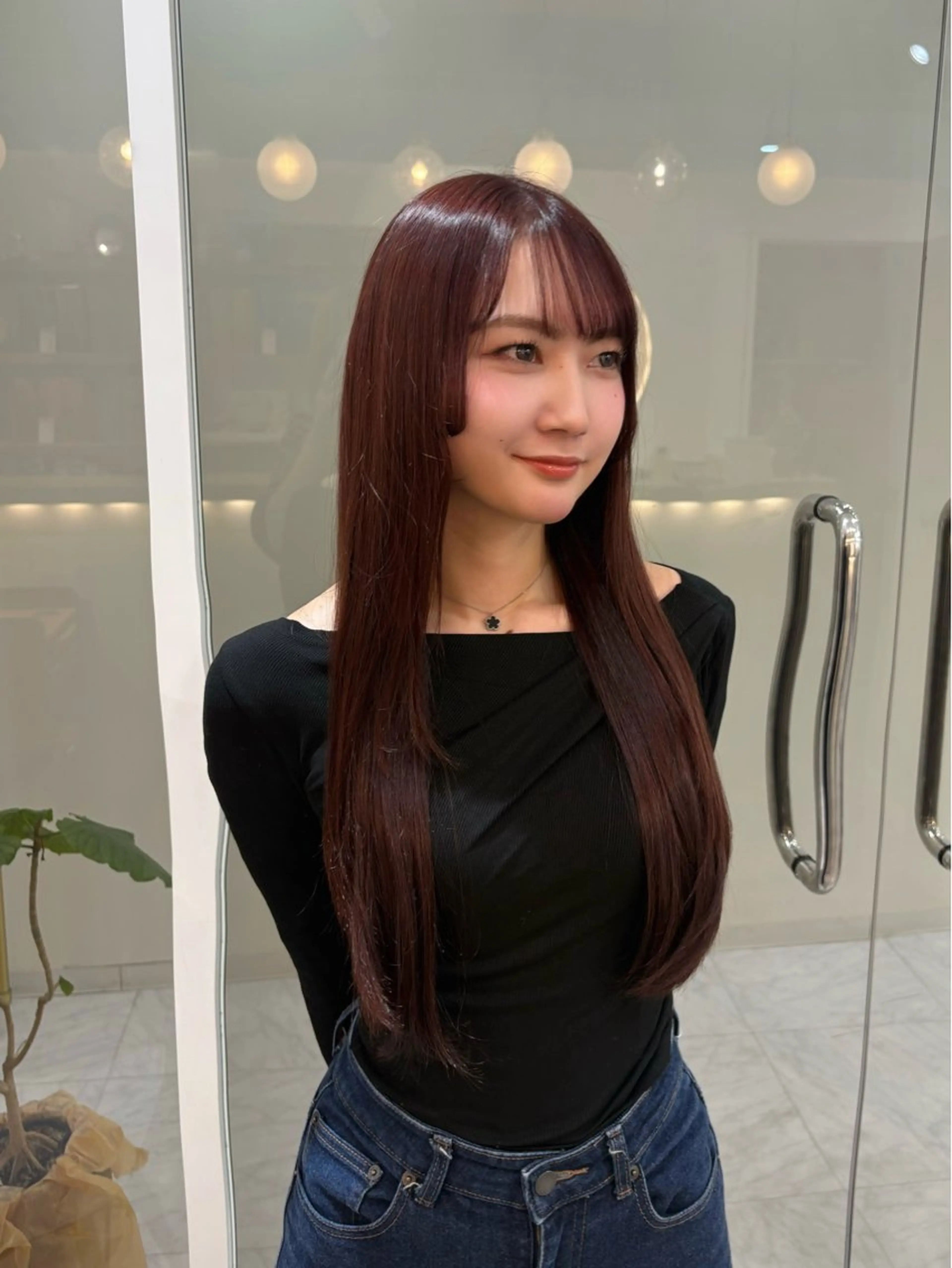ロング カラー Maki マキのヘアスタイル