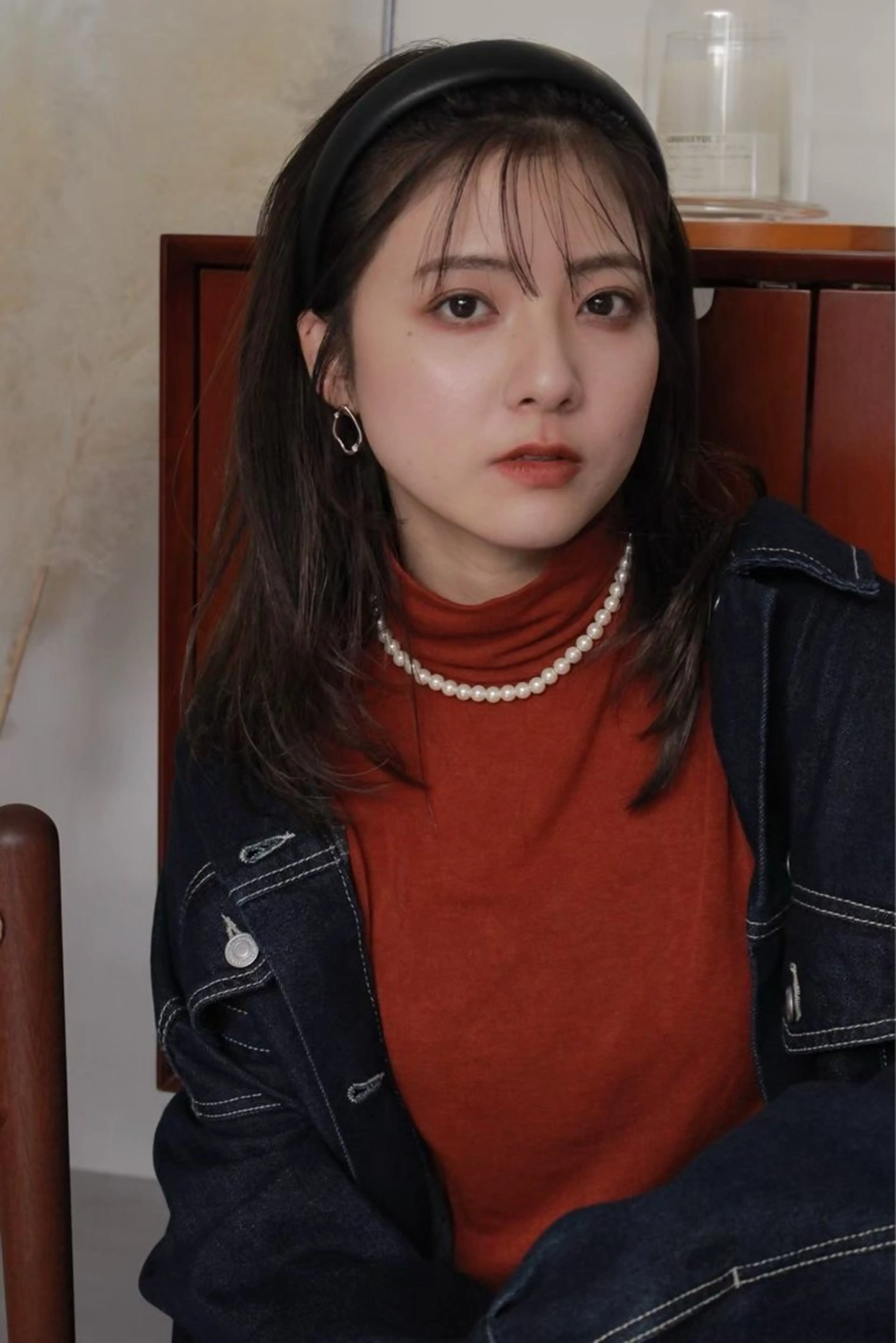セミロング カット saya 🧸 cut/colorのヘアスタイル