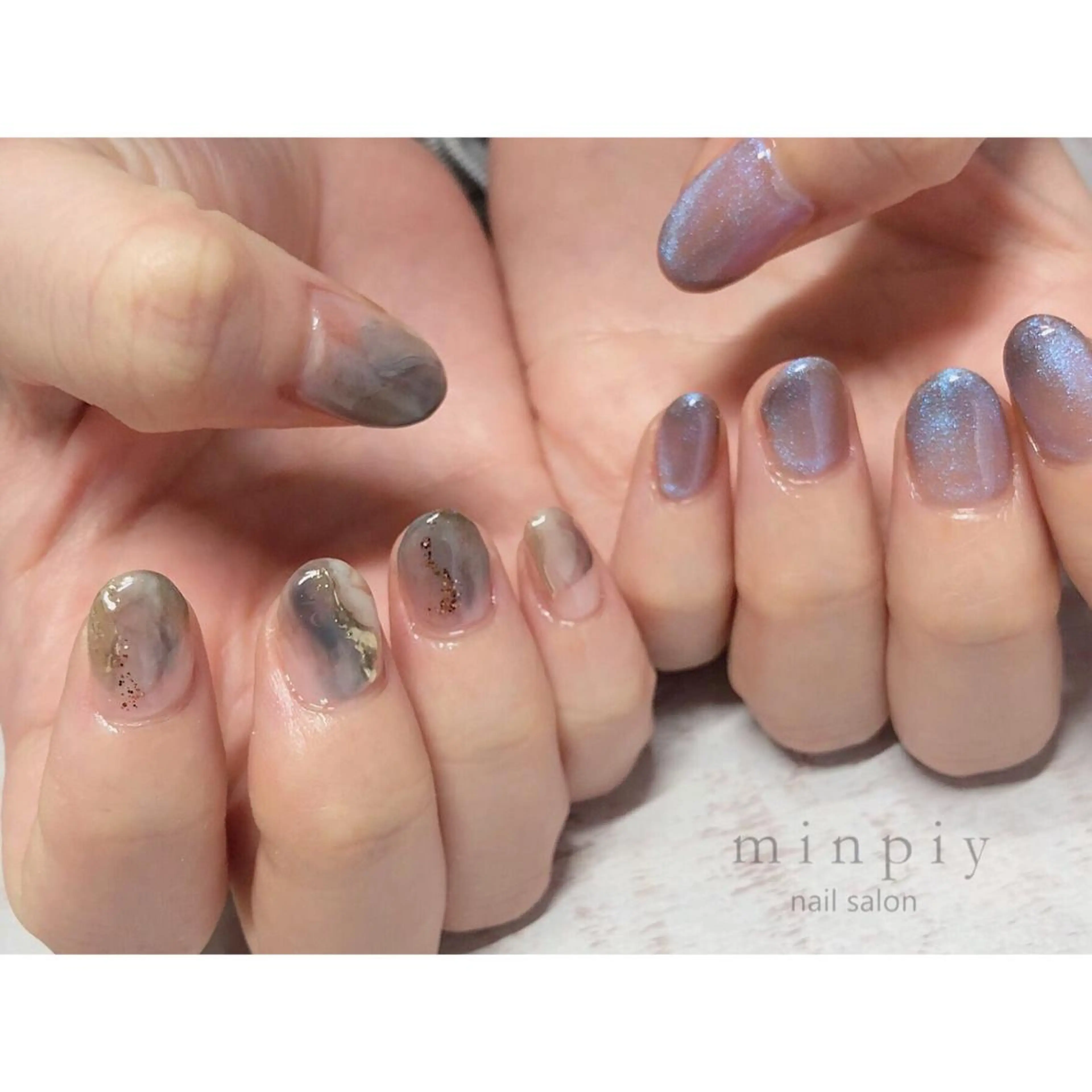 ネイル 𖡼 yumenoのネイルデザイン