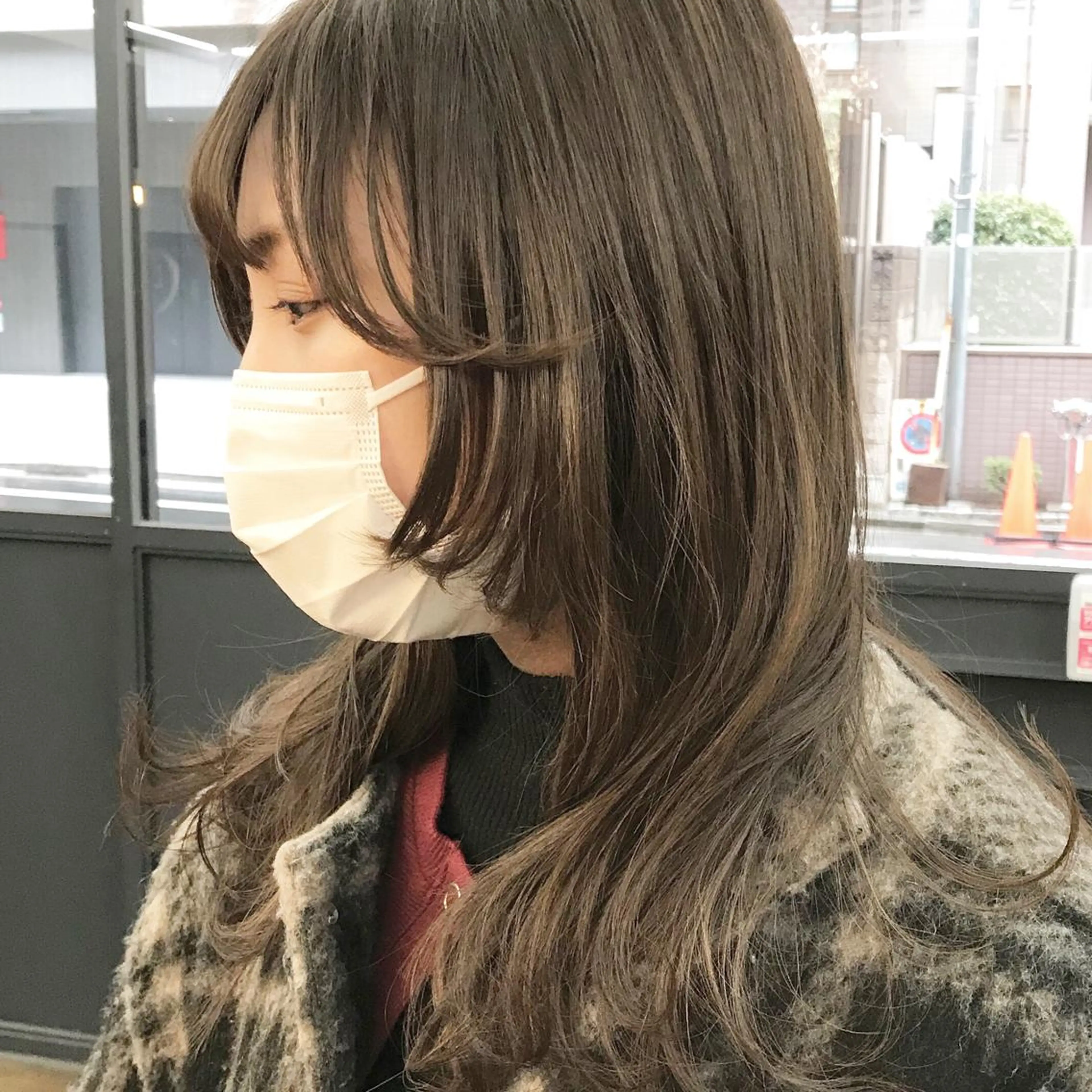 セミロング 顔周りカット レイヤーカット ウルフカット ウルフレイヤー カット ヘアセット ✂︎ウルフ・ショート ✂︎MIKUNIのヘアスタイル