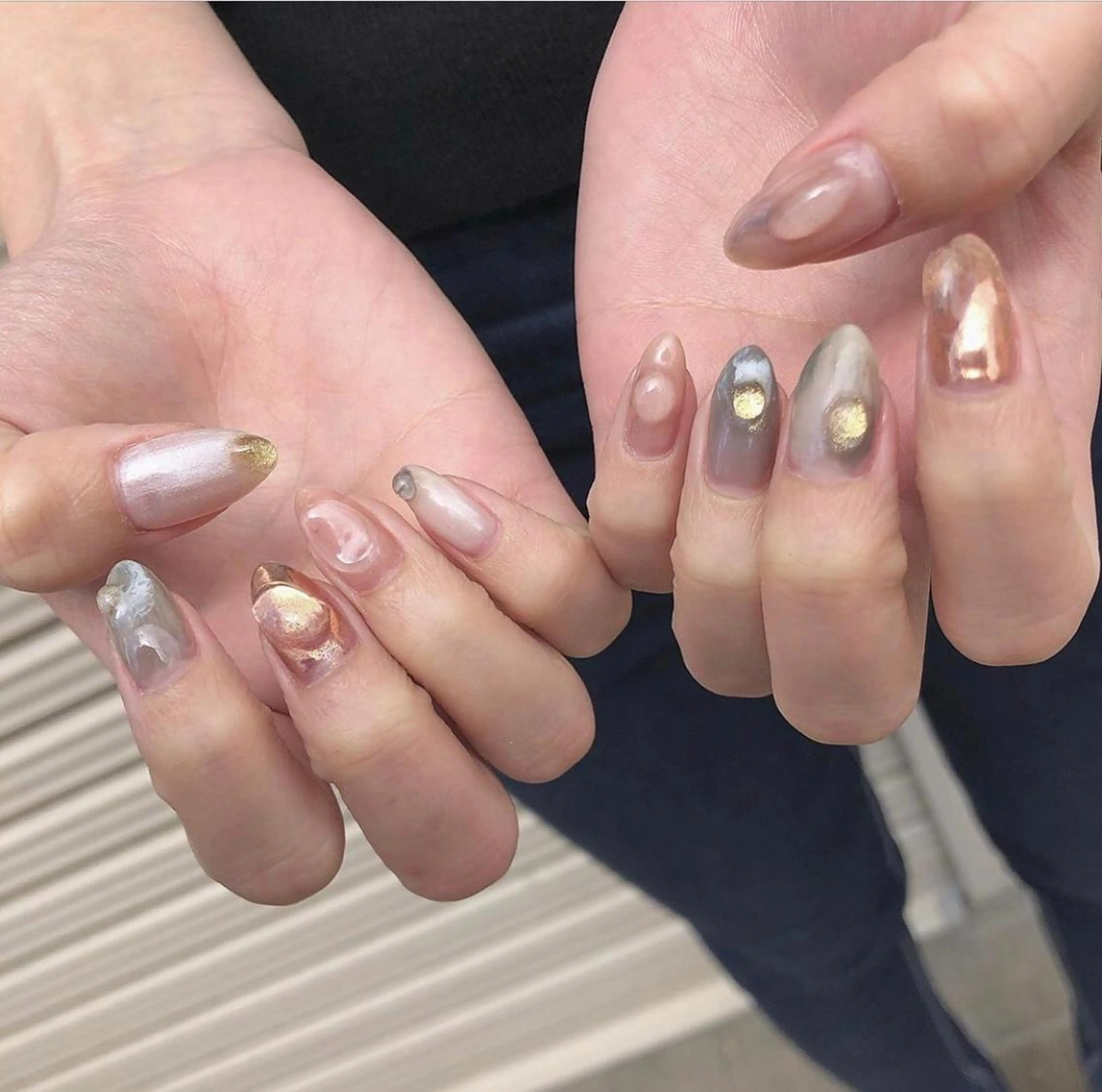 ネイル ニュアンスネイル granveil所属・nail salon granveilのネイルデザイン