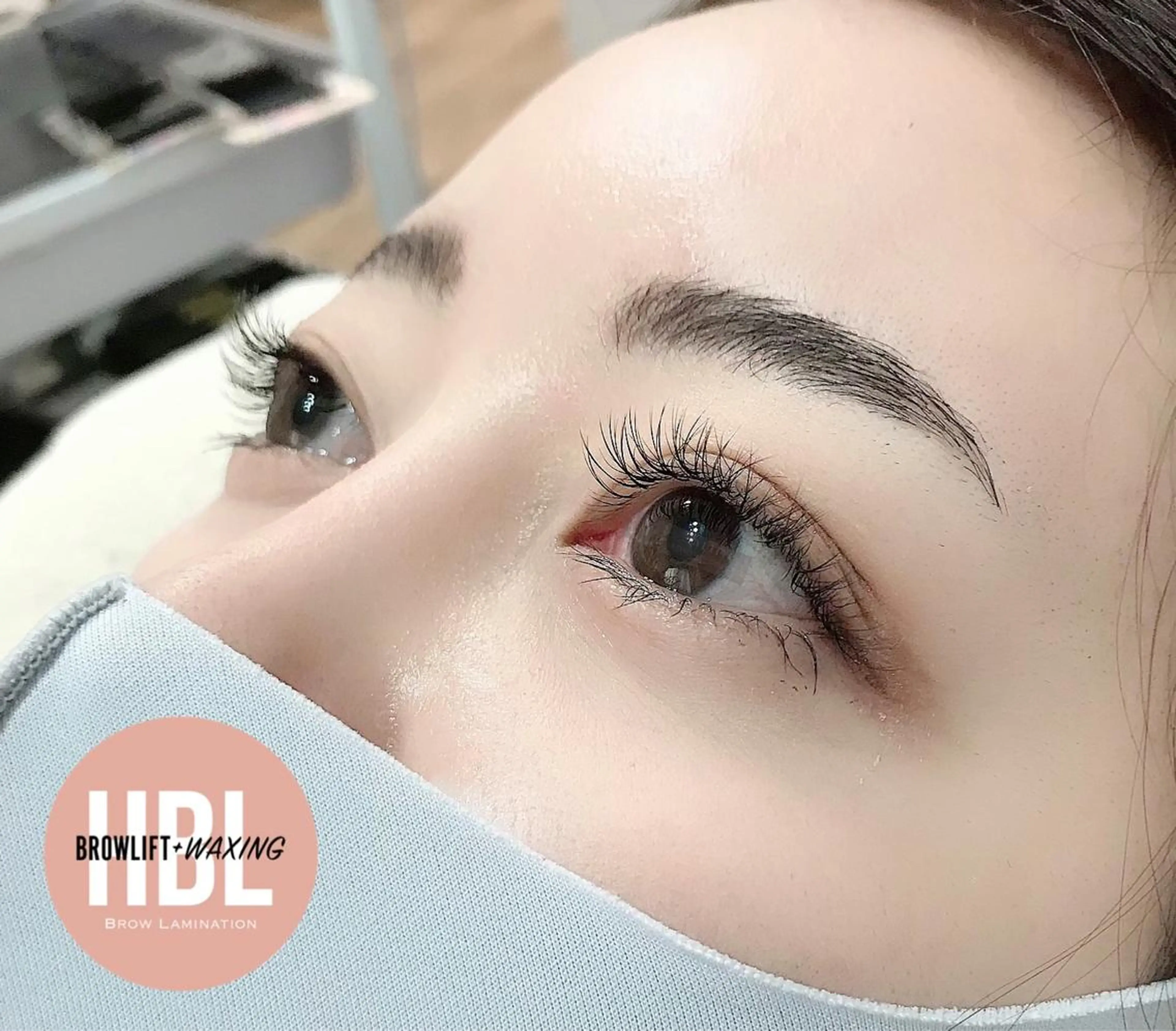 アイブロウ 眉カラー ハリウッドブロウリフト 眉毛ワックス脱毛 ワックス脱毛 その他(アイブロウ) eyelash presh yukaのマツエク・マツパデザイン