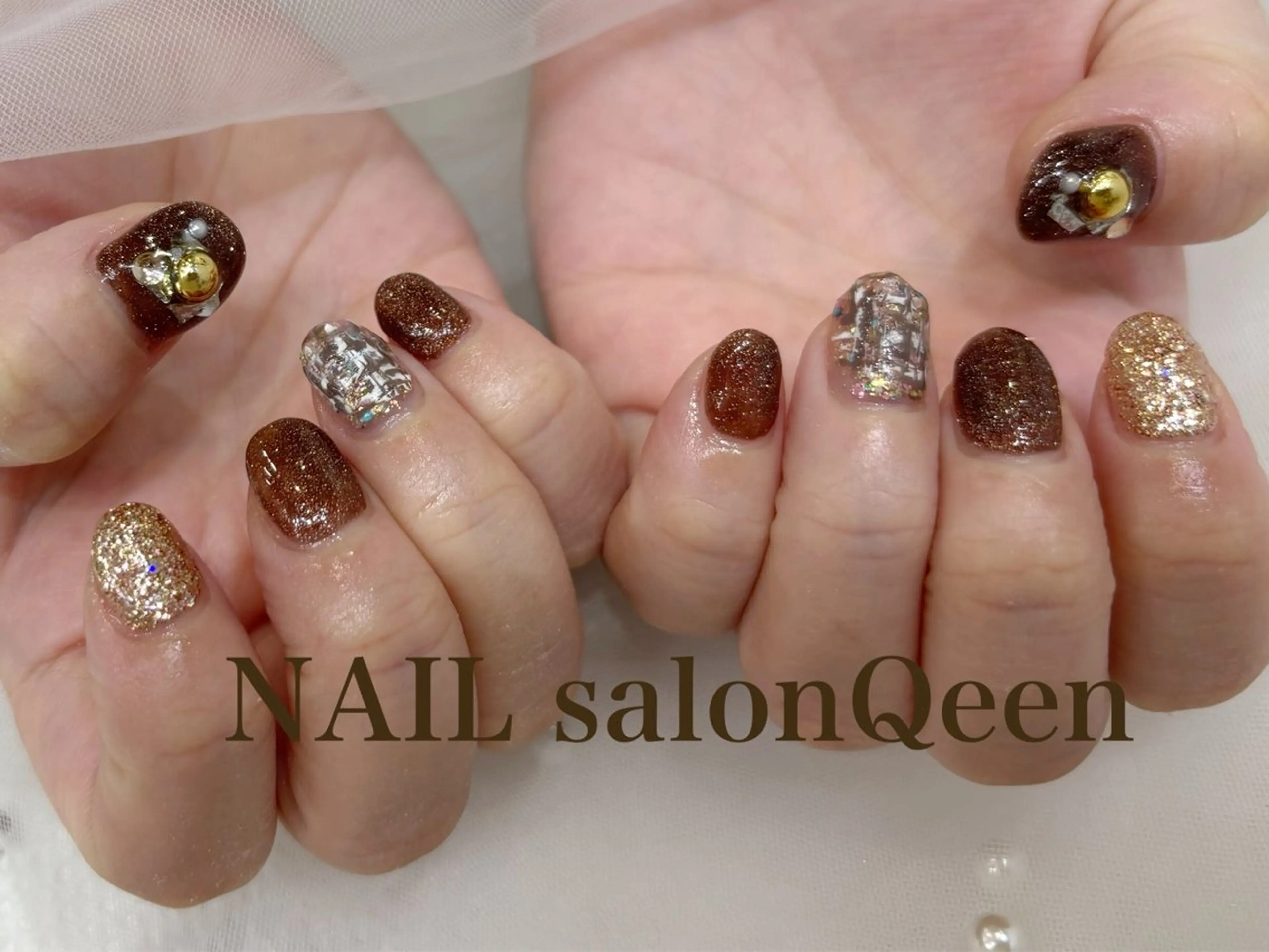 ミディアム ハンドネイル kido chieのネイルデザイン