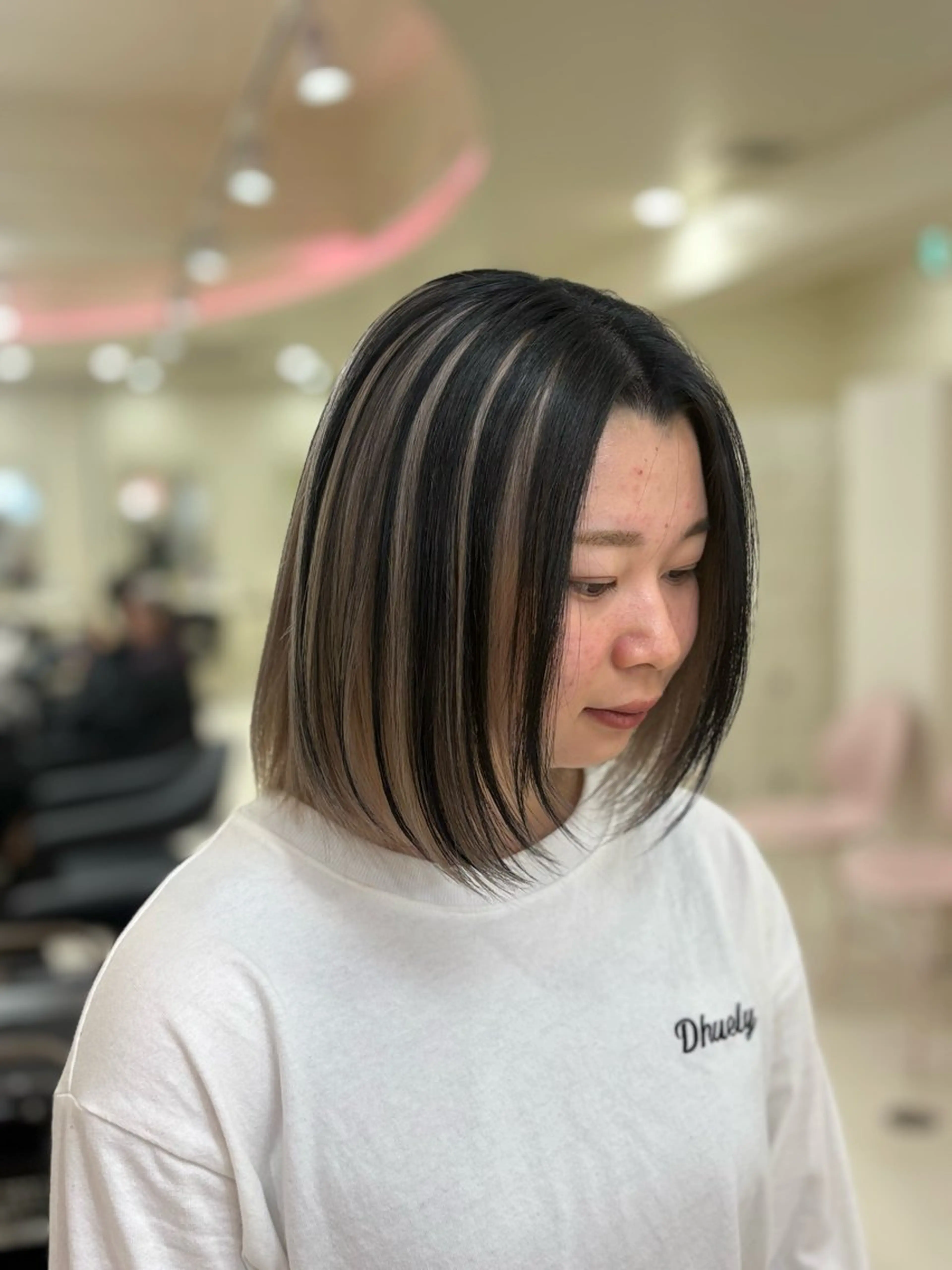 ロング カラー ヘアアレンジ ヘアカラー 💟RINNA 艶カラー💟のヘアスタイル