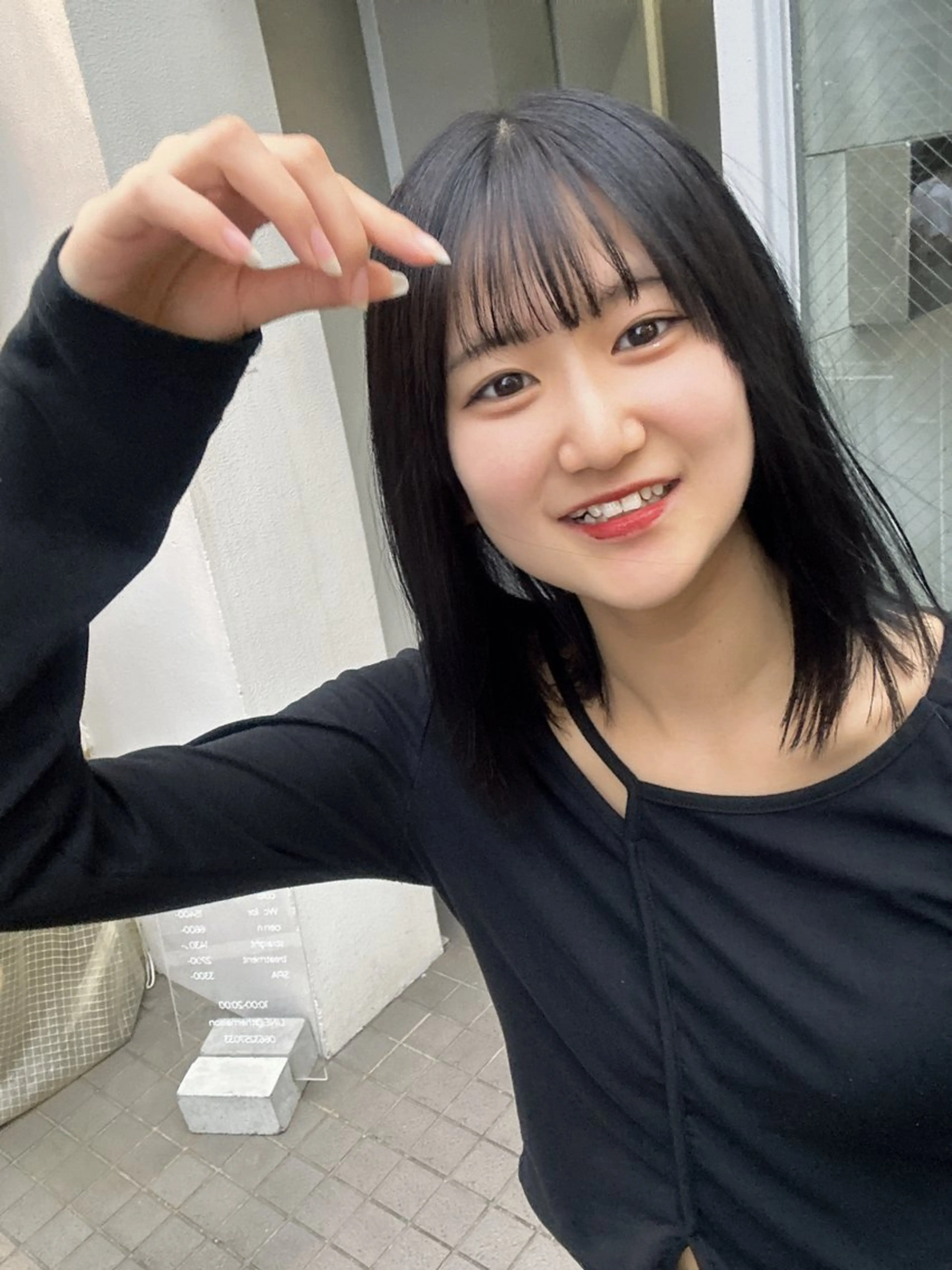 ミディアム カラー ヘアカラー wabi【ワビ】所属・manami/ヘア セット/ハイトーンのヘアスタイル