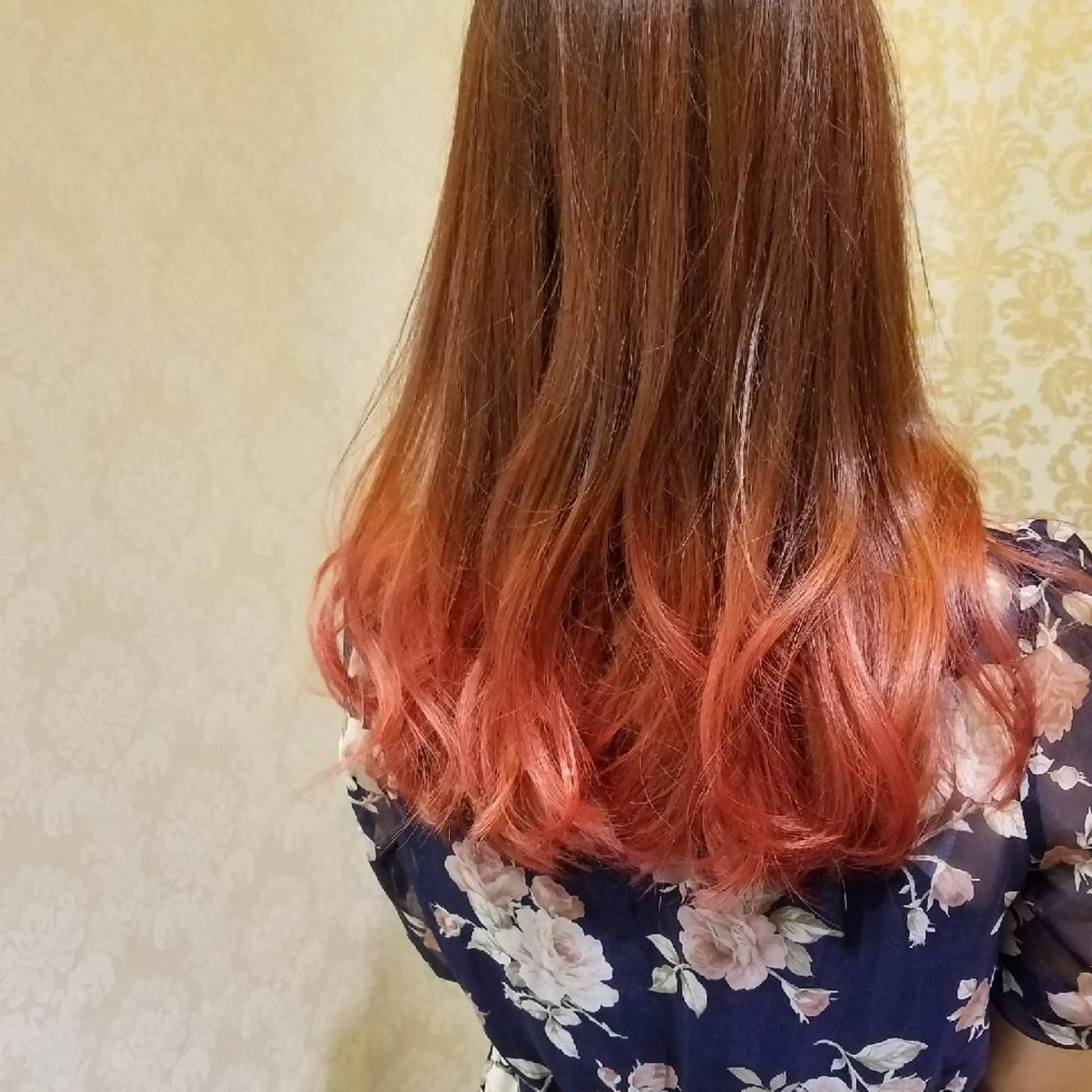 カラー ロング グラデーションカラー ピンクカラー 外国人風カラー 🌿小川 大輔🌿のヘアスタイル