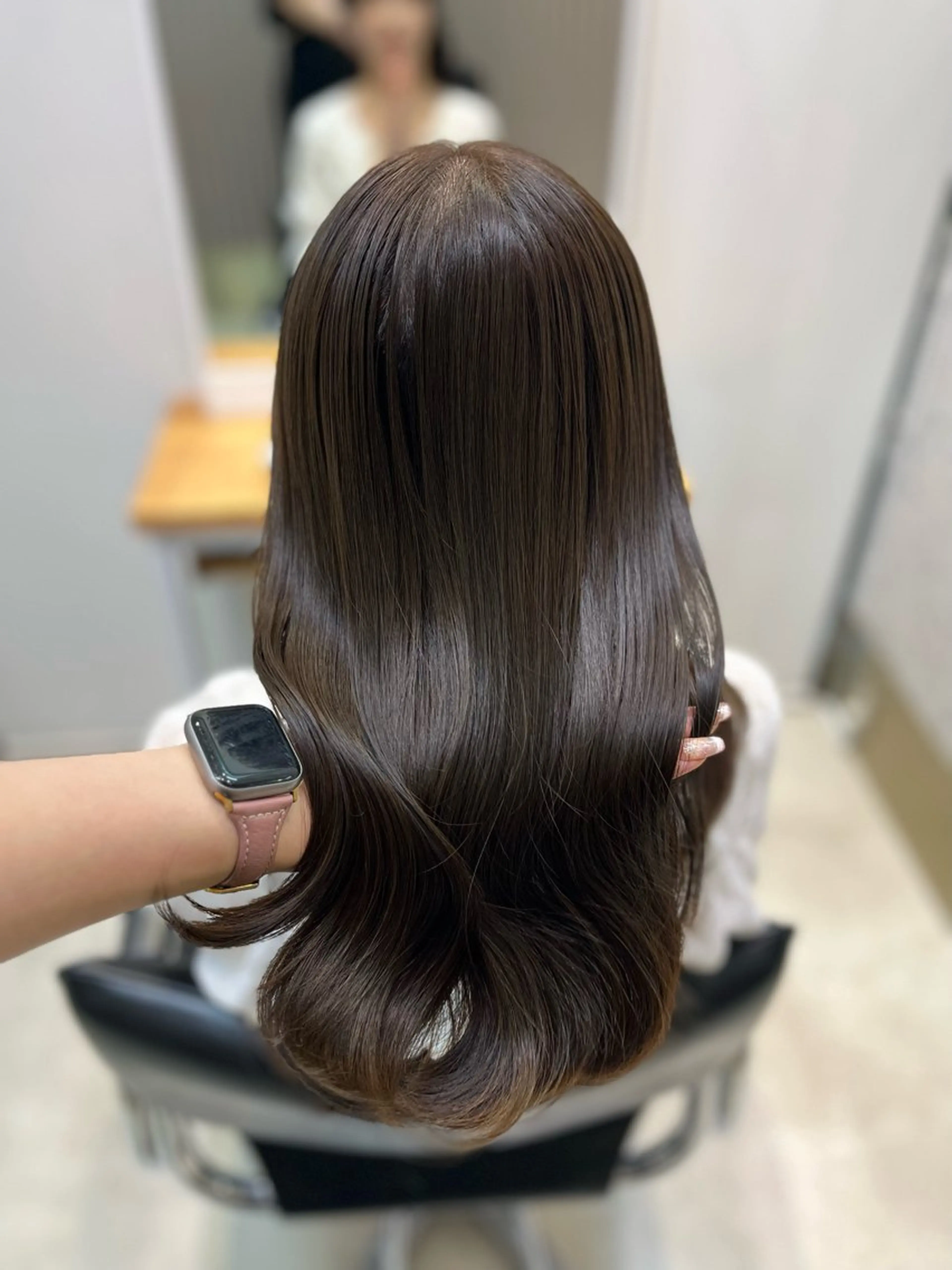 ミディアム カラー ヘアアレンジ カット ヘアカラー トリートメント ヘッドスパ ヘアセット GO TODAY SHAiRE SALON  原宿verno店所属・完全💗マンツーマン marinのヘアスタイル