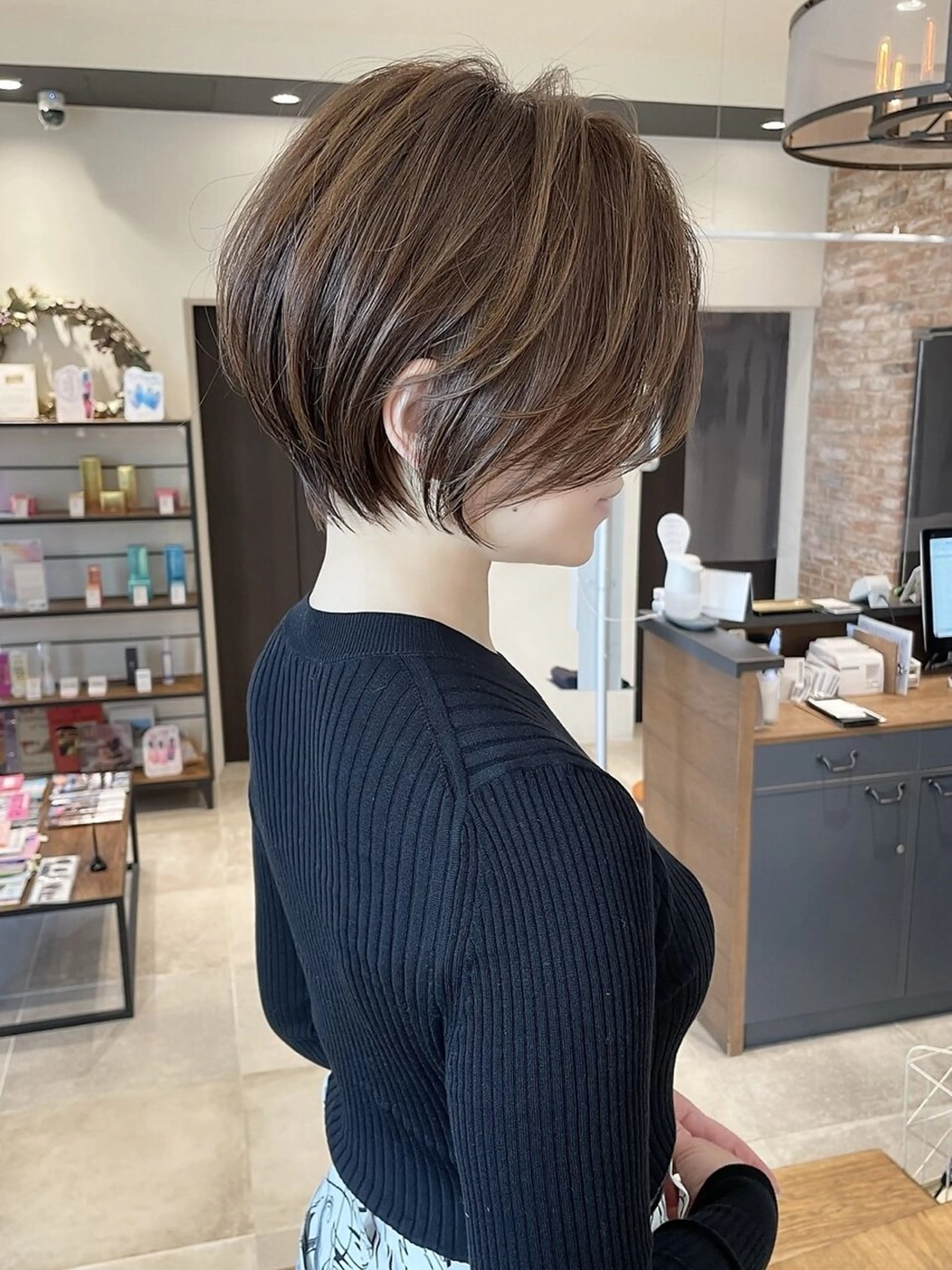 ショート 大人女性お悩み解決 ショート/伊波のヘアスタイル