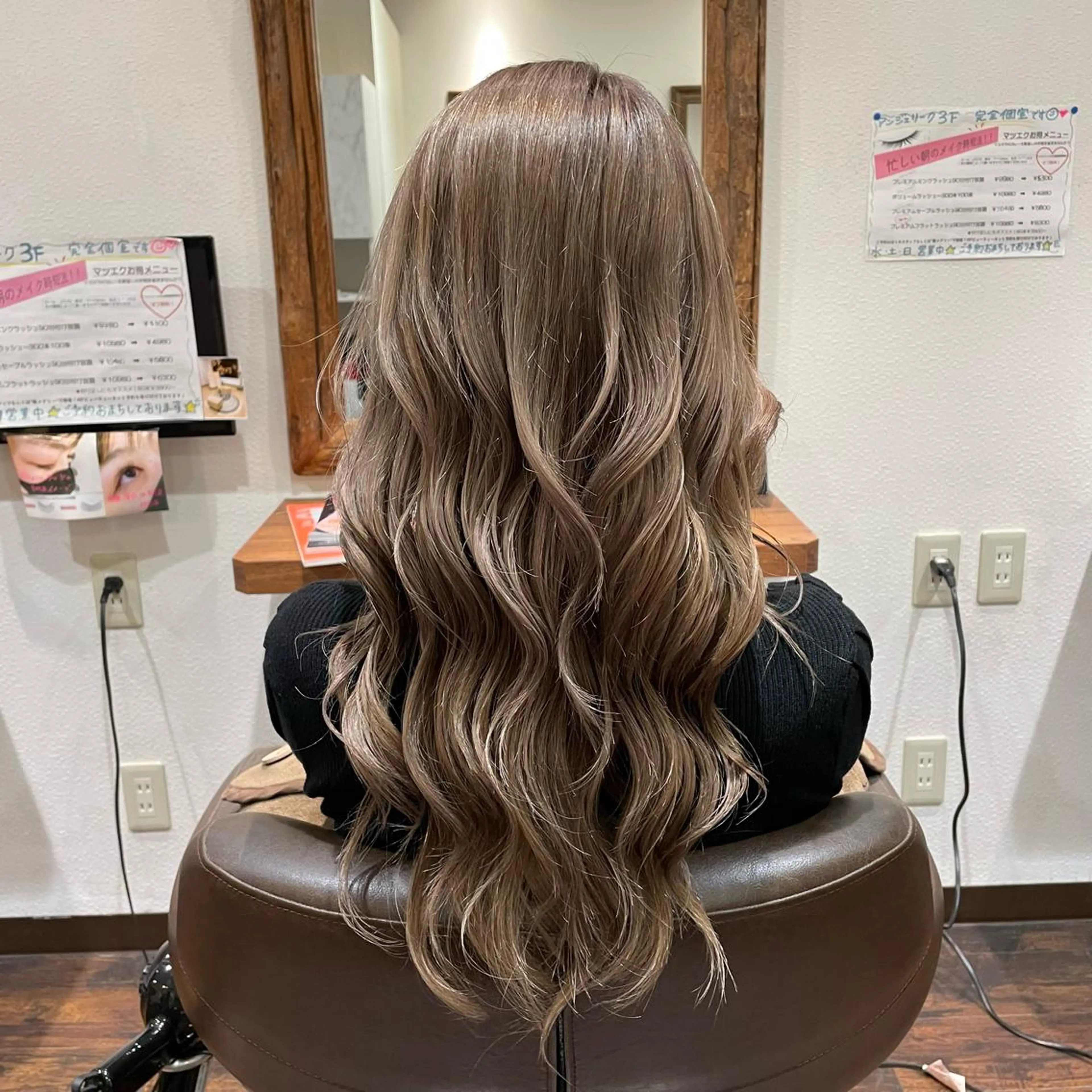 ロング カラー カット ヘアカラー Wataru 外国人風カラー💎のヘアスタイル