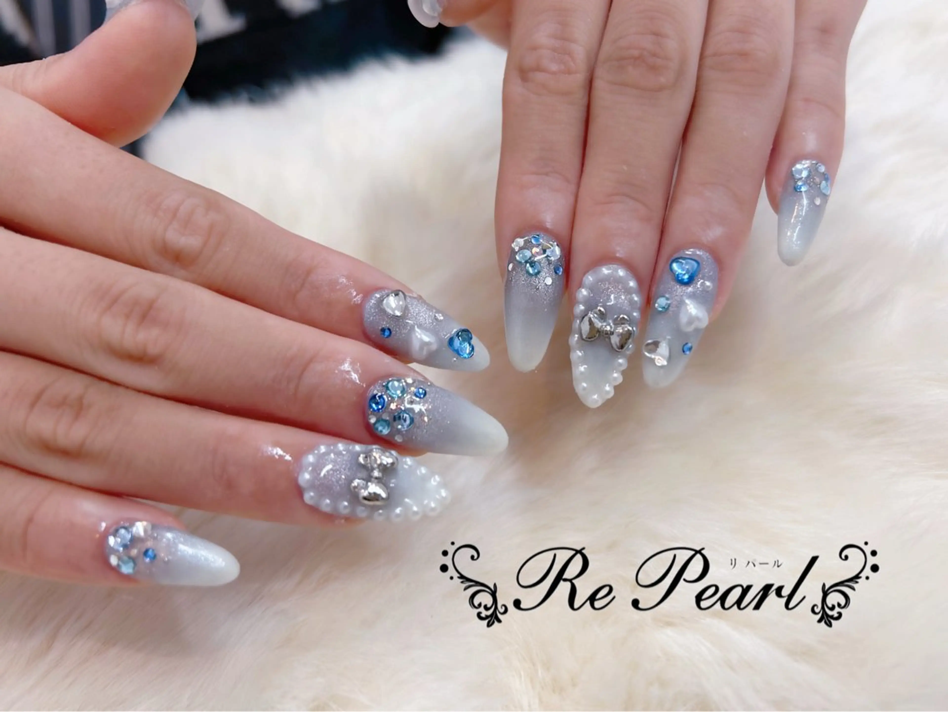 ネイル ハンドネイル Re Pearl～コーディネートサロン～ 市駅前店所属・NARUMI HYODOのネイルデザイン
