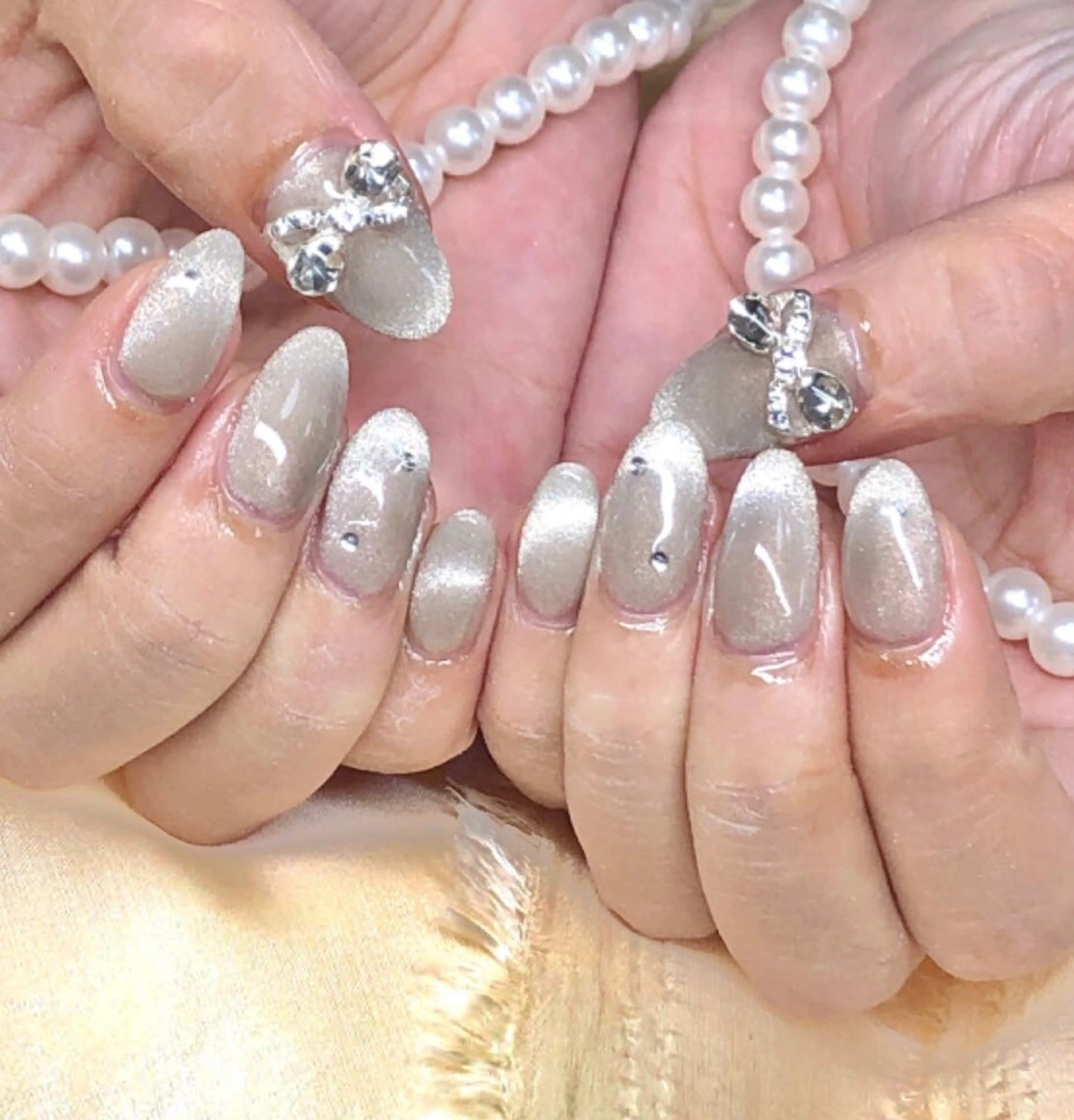 ネイル 🎀Lychee ワンホンネイル✨のネイルデザイン