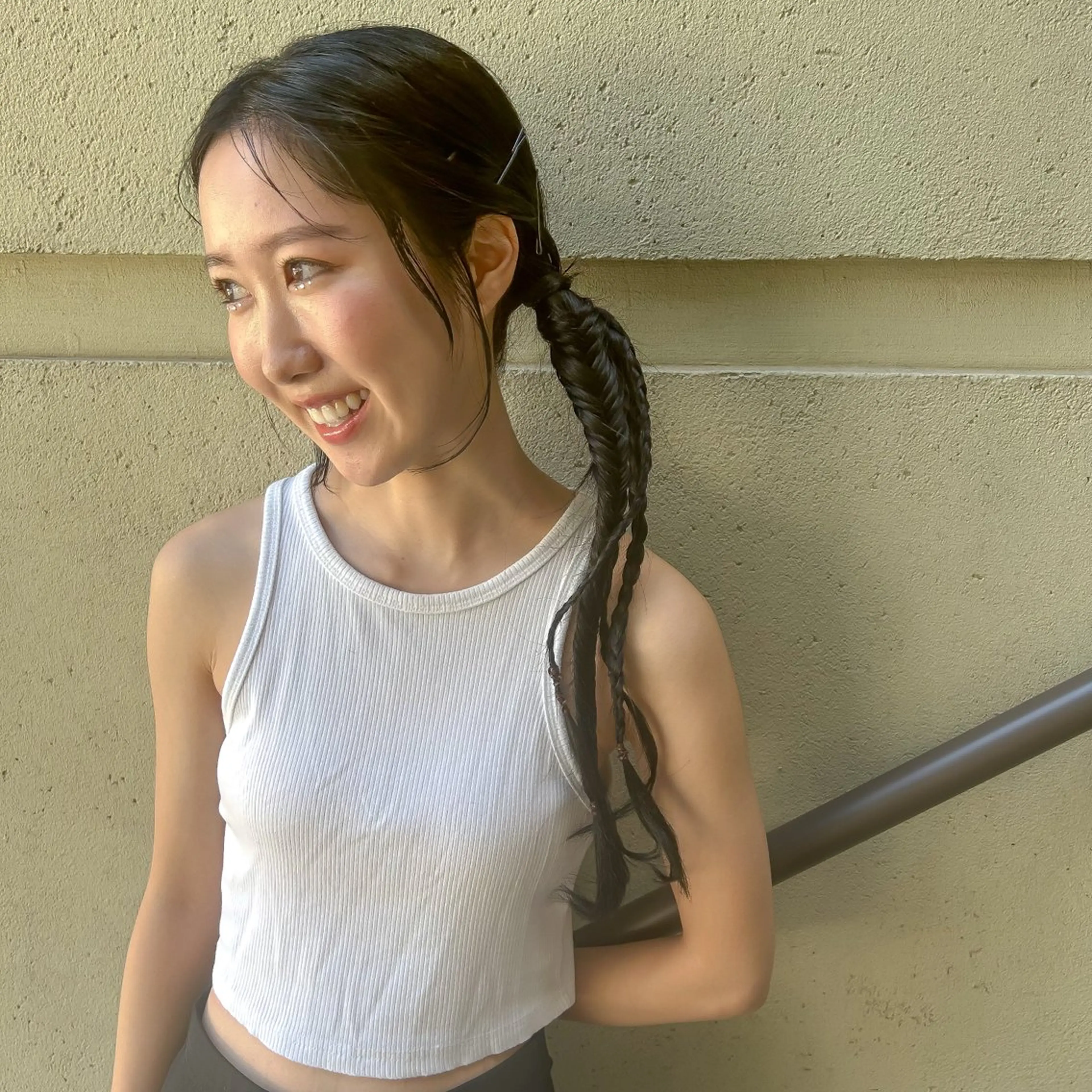 ロング ヘアアレンジ 飯塚 沙衣のヘアスタイル