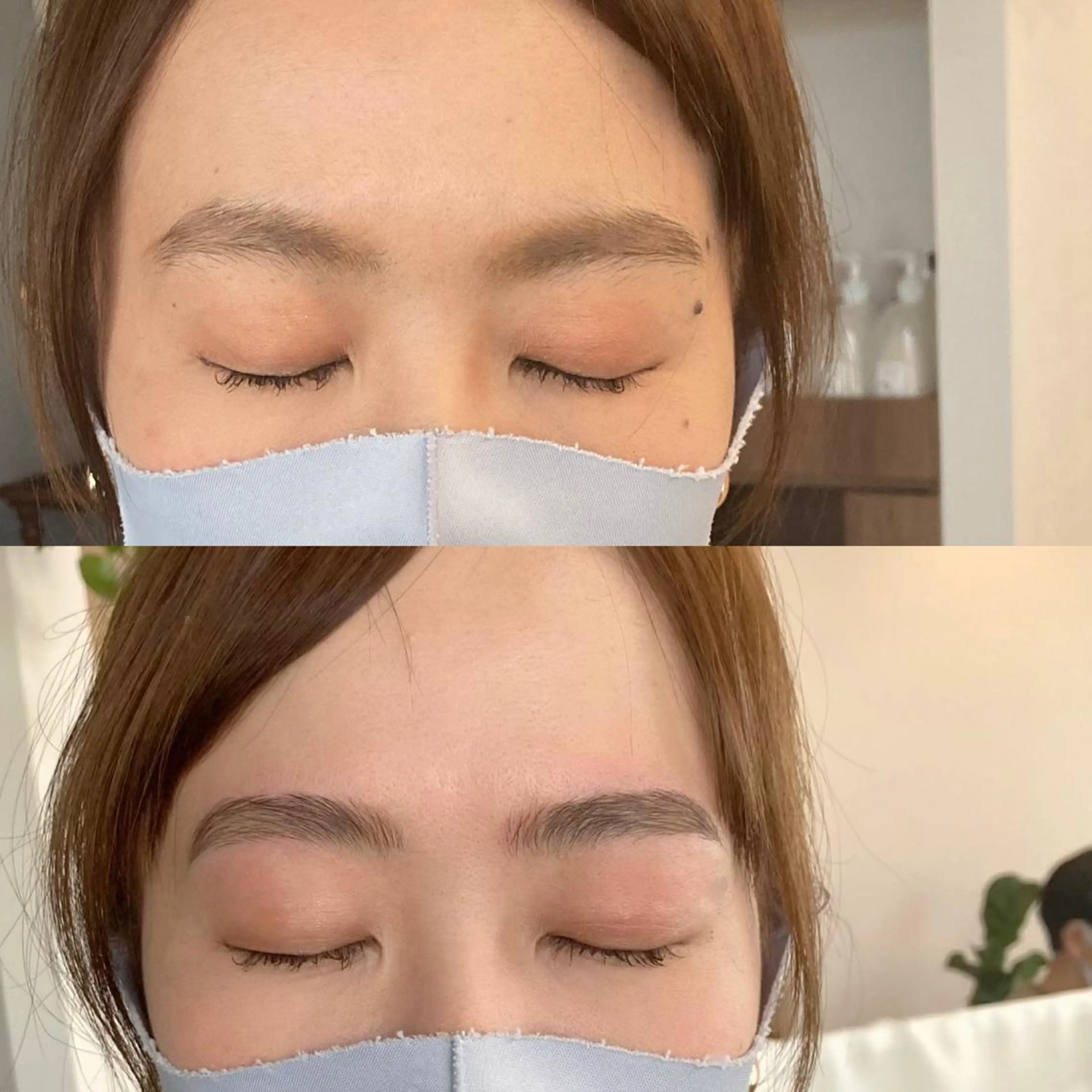 パーマ マツエク・マツパ アイブロウ 眉カラー AIRYVEIL所属・Uehara Tomomiの眉毛・アイブロウイメージ