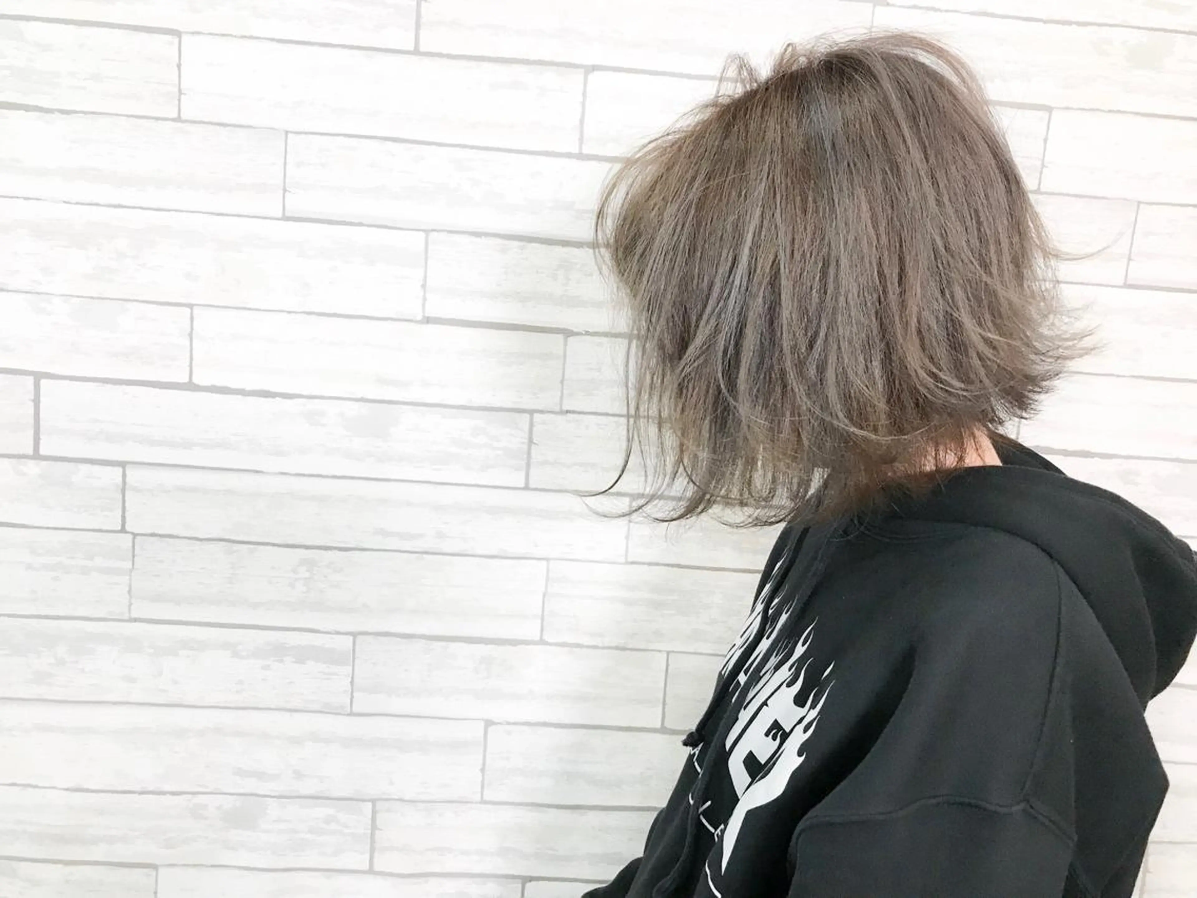 ショート カラー ヘアアレンジ ダブルカラー 外ハネヘア ANBEL所属・ANBEL代表 西尾裕樹のヘアスタイル