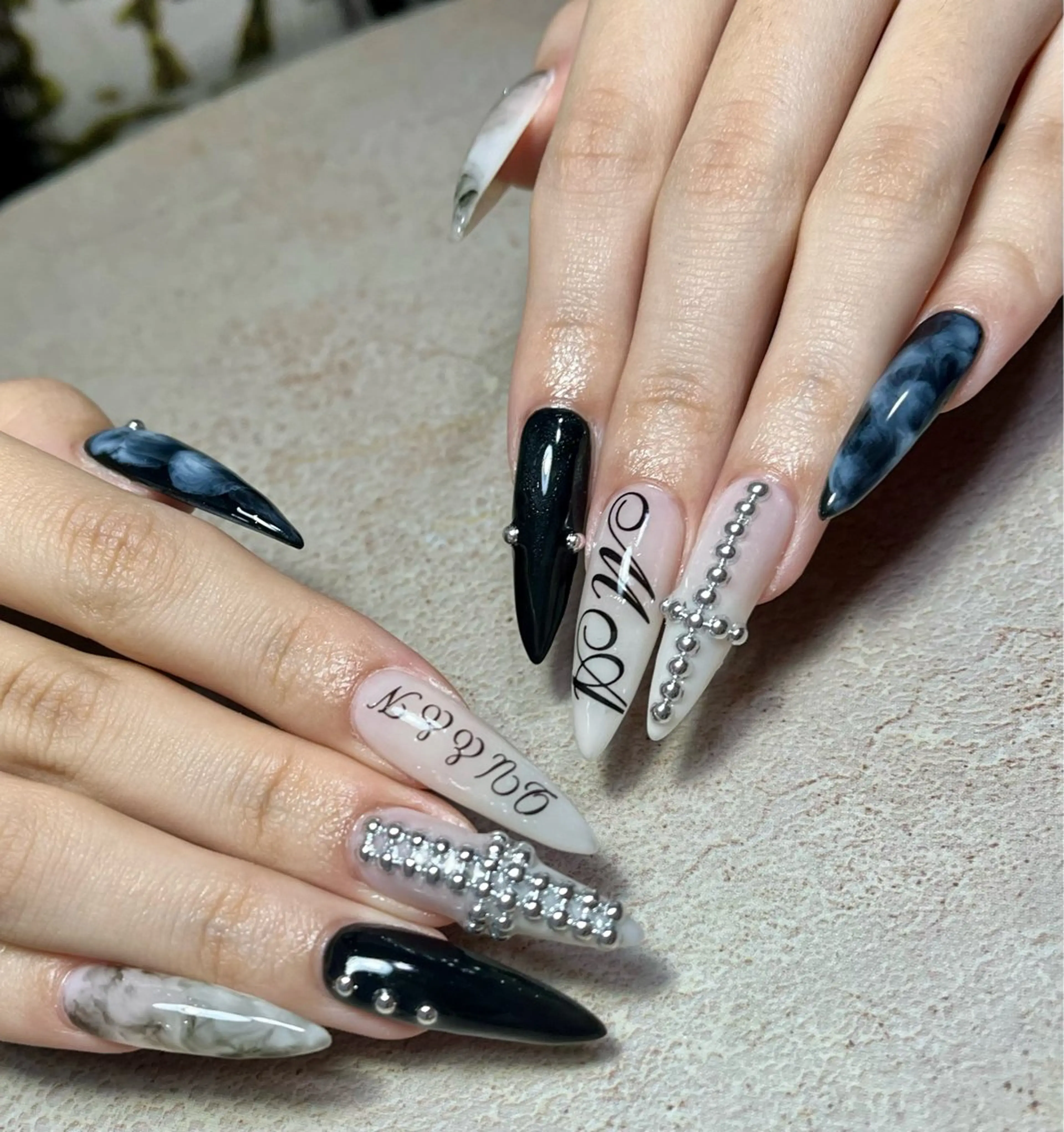 ネイル ハンドネイル goldgleams ちなのネイルデザイン