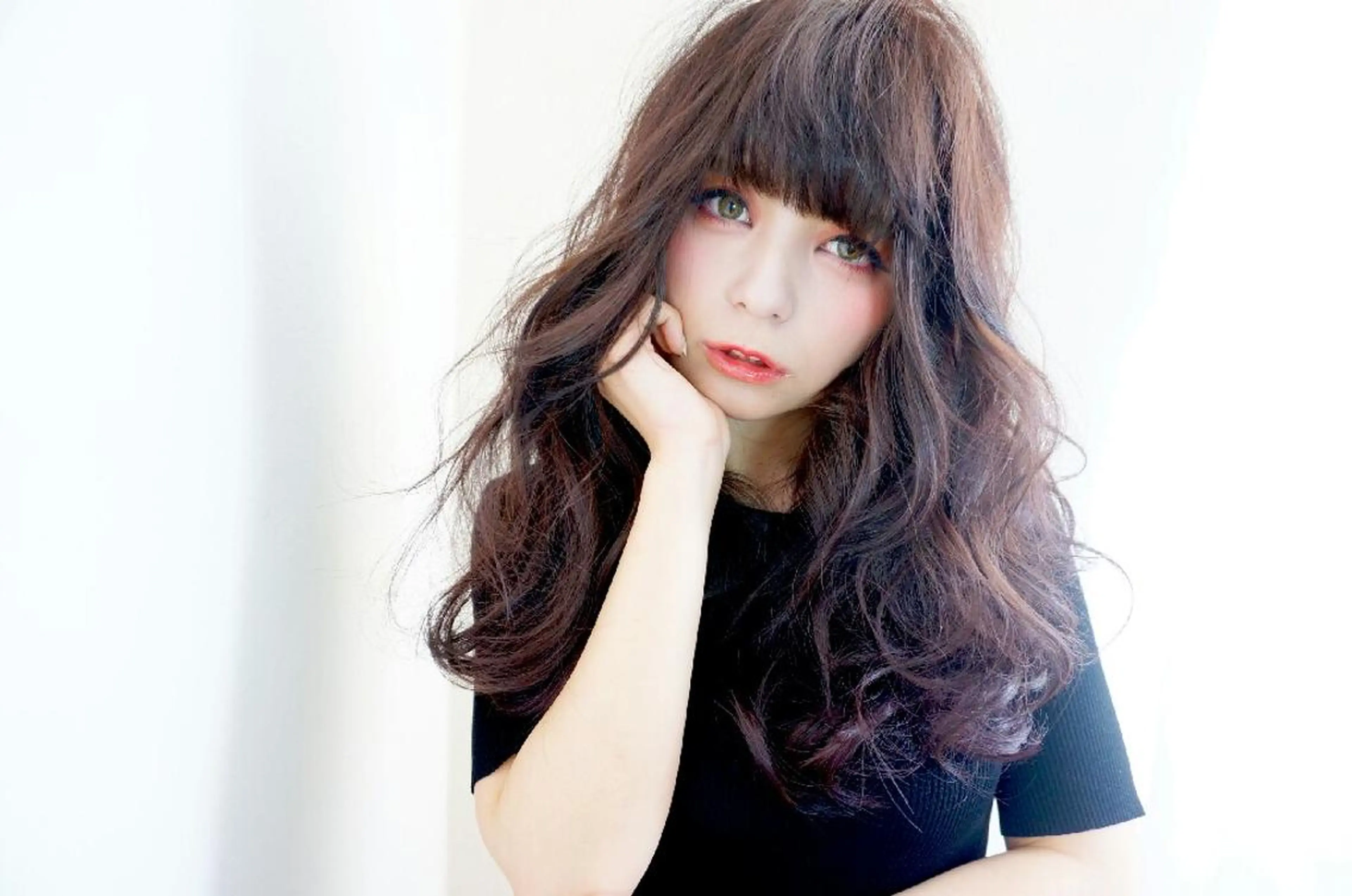 ロング カラー hairdesign LARGO所属・みうら たくやのヘアスタイル