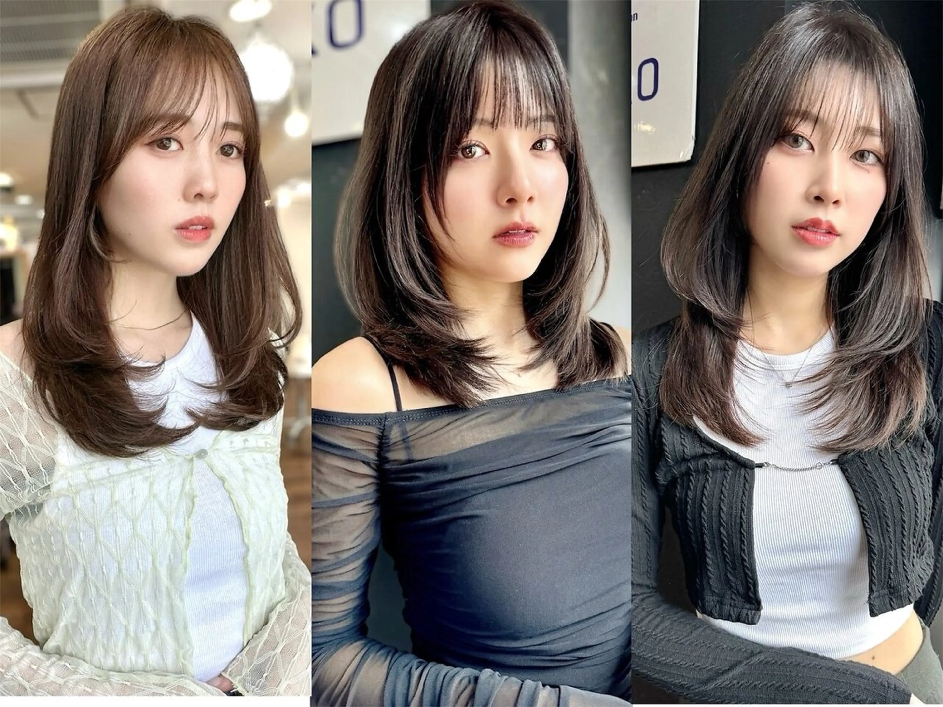 ロング カラー レイヤーカット 似合わせレイヤー 🇰🇷荒木洋文のヘアスタイル