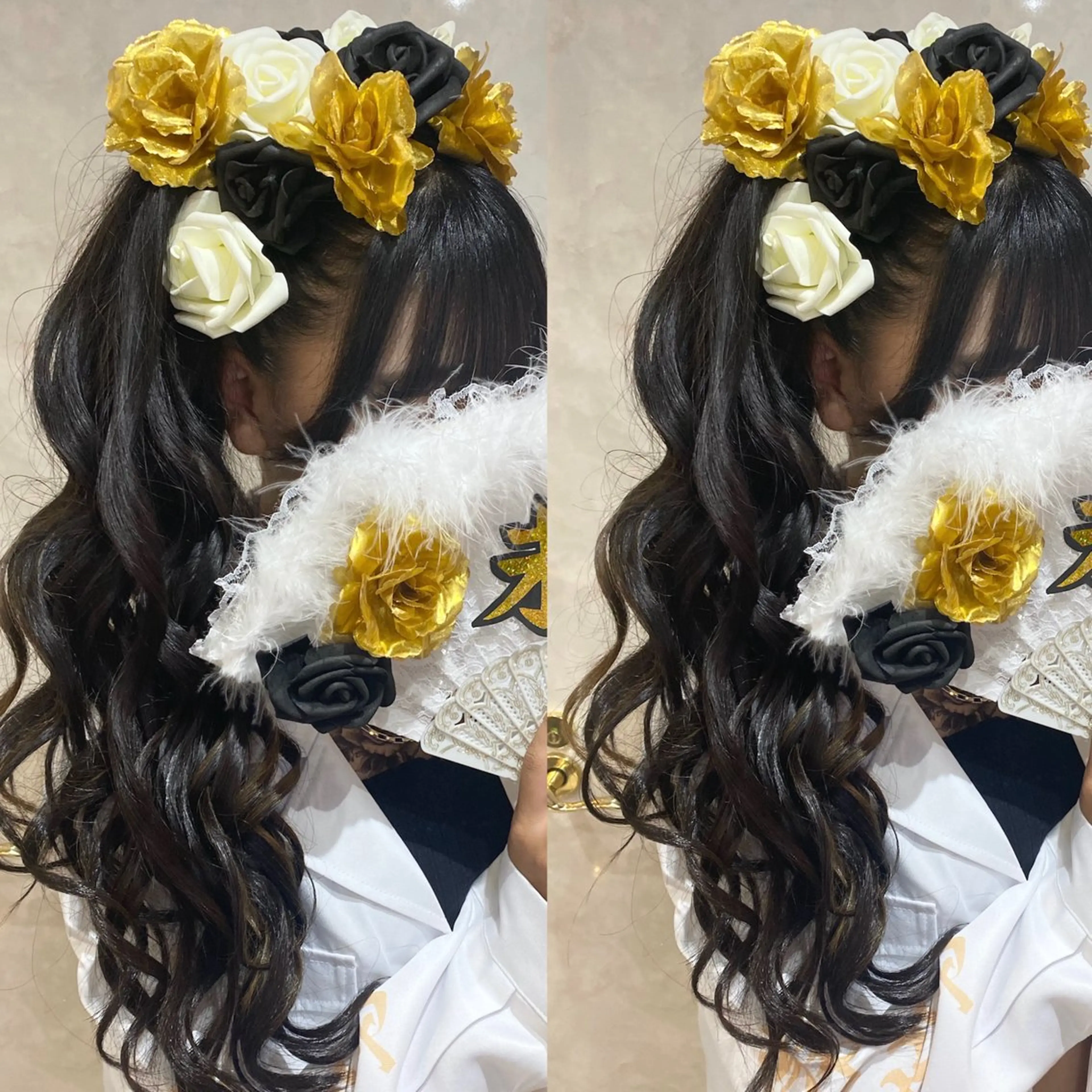 ヘアアレンジ ボブ エクステ 🦋‪NANA🦋‪ /韓国風/束感まつ毛のマツエク・マツパデザイン