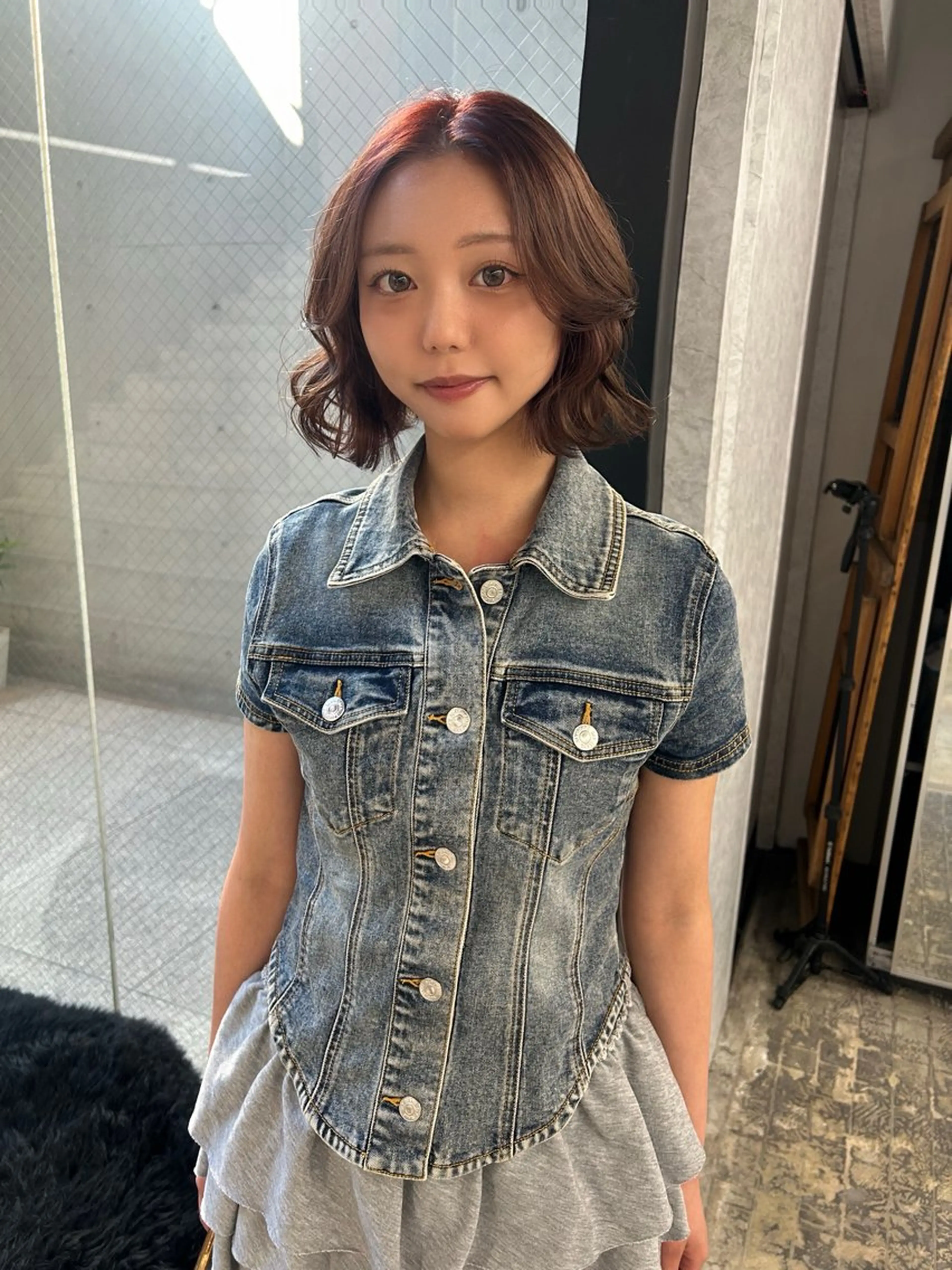 ショート ヘアカラー 【⠀pia  】 レイカのヘアスタイル