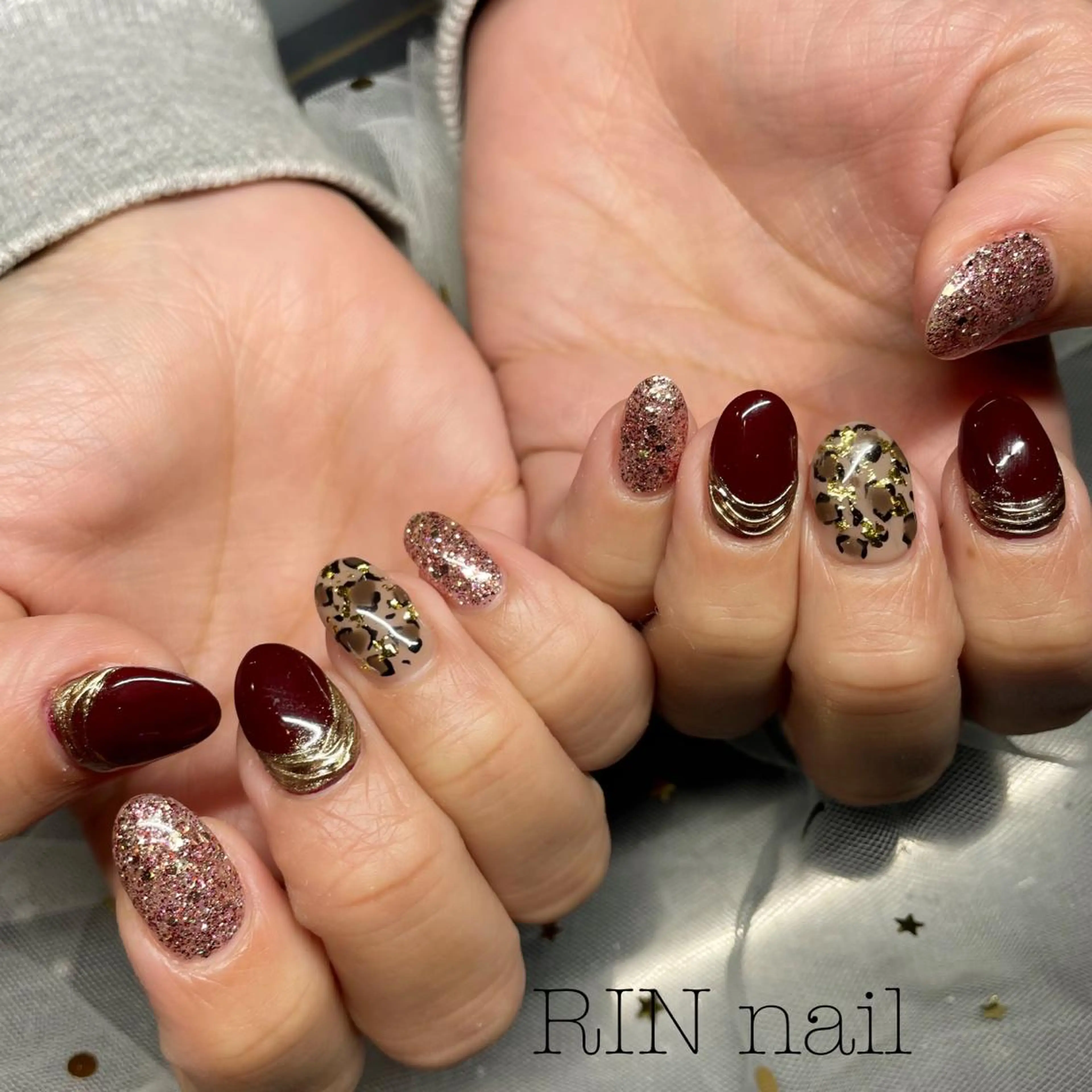 ネイル ハンドネイル ハンドケア RIN HOMEnailのネイルデザイン