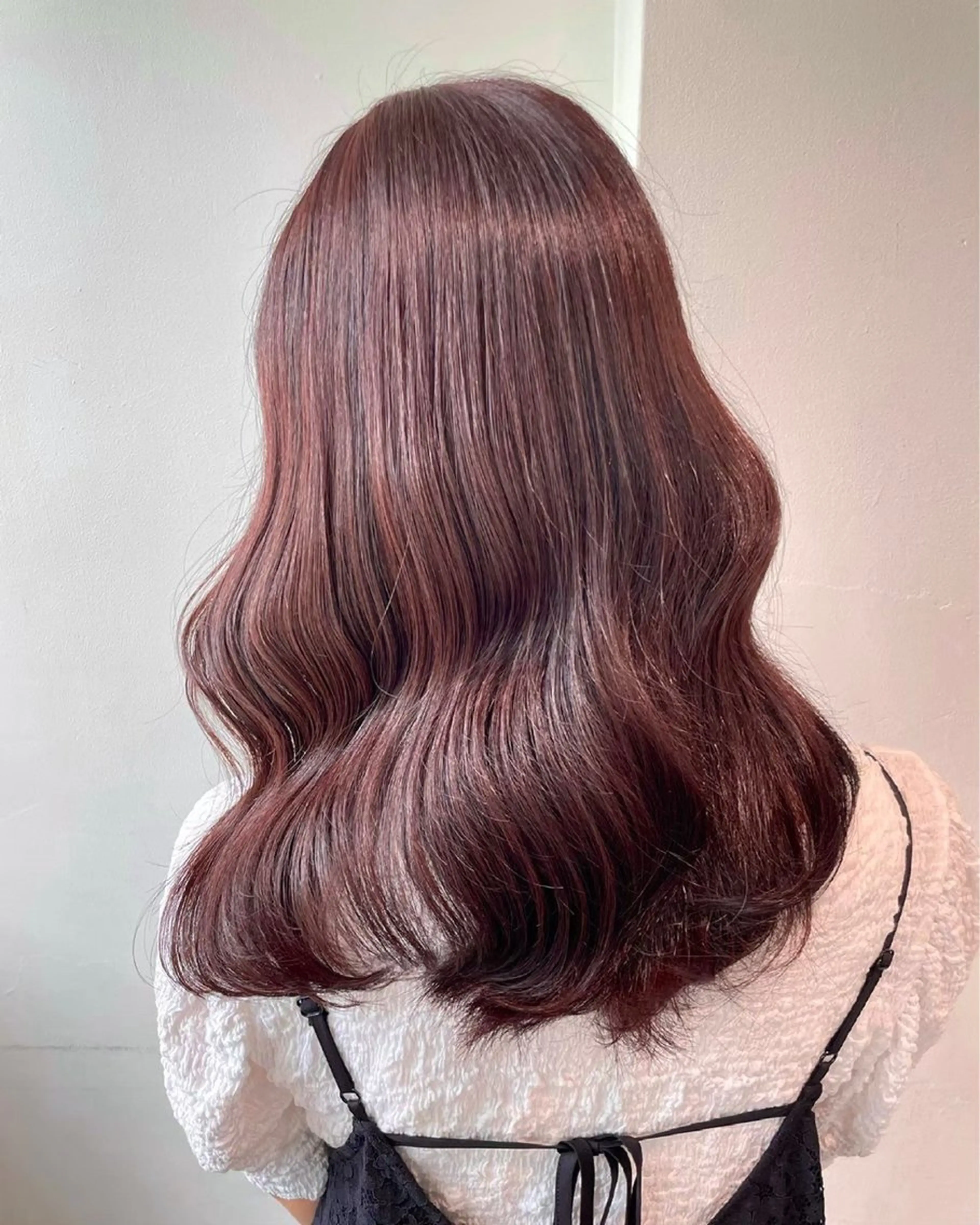 ロング カラー ヘアアレンジ 透明感カラー 上品な透明感カラー 寒色＆暖色ヘア💗のヘアスタイル