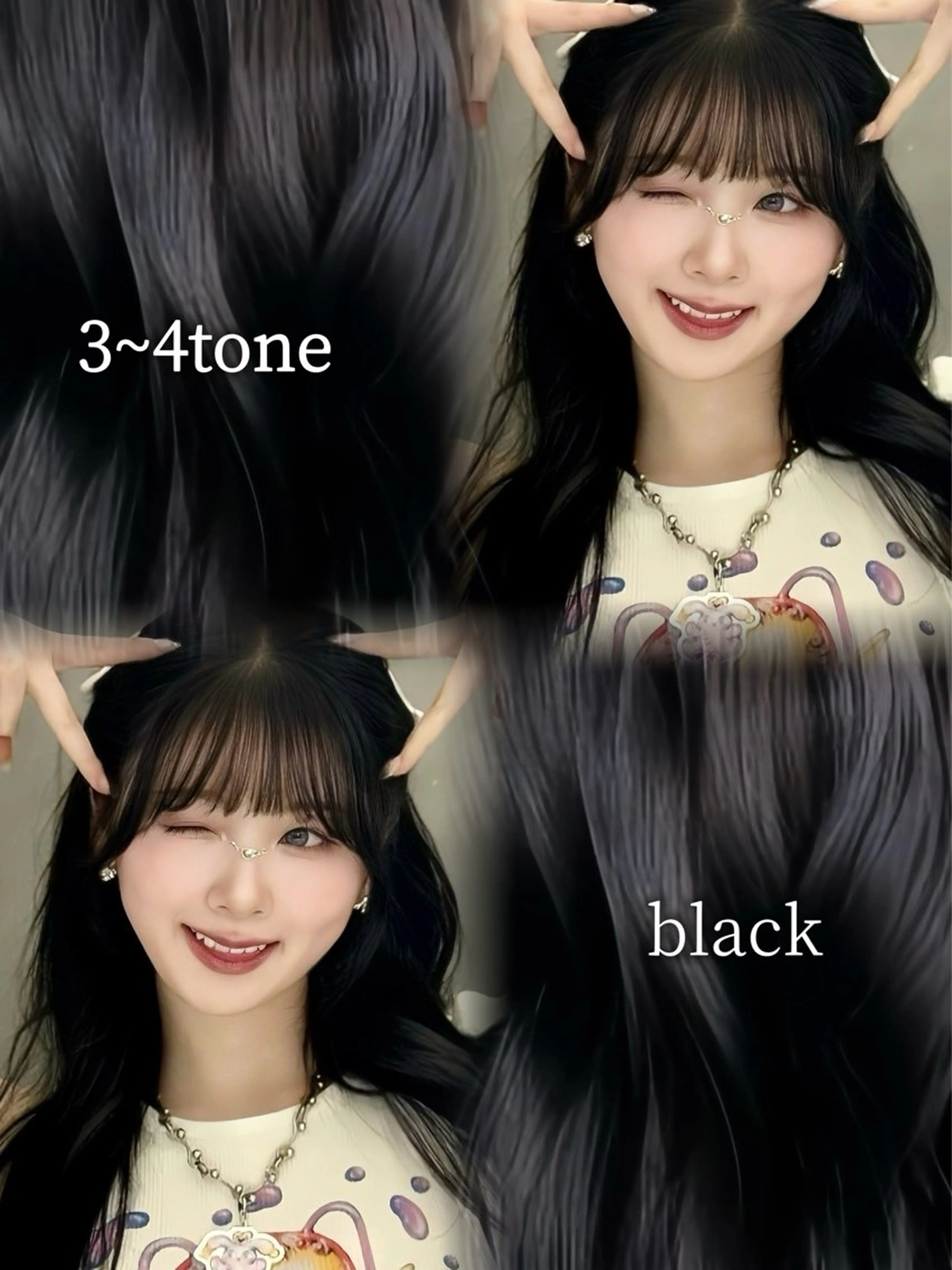 ロング カラー レイヤー/韓国❣️ 縮毛矯正/おばかんのヘアスタイル