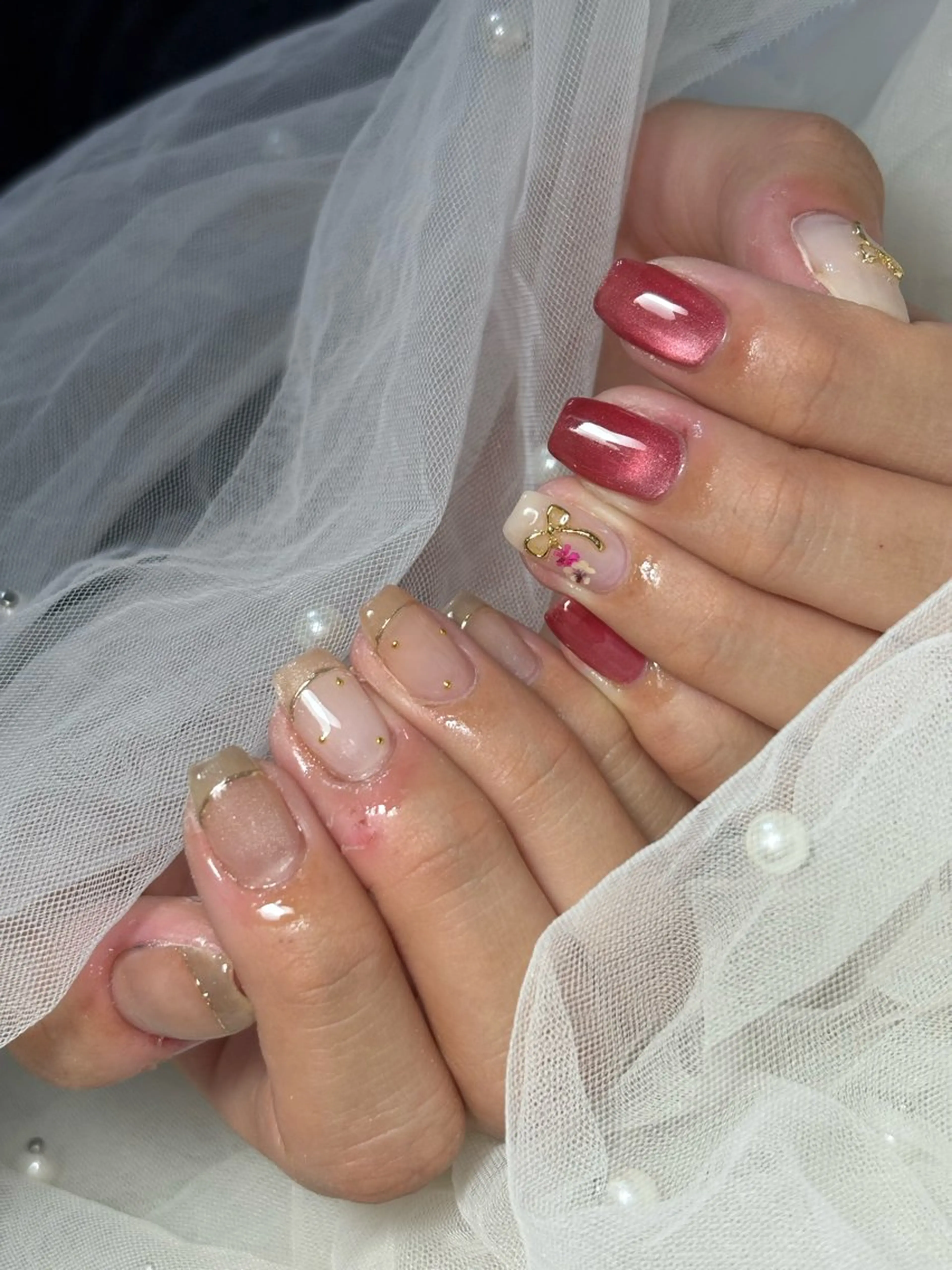 ネイル ハンドネイル フットネイル ✴︎ Delightのネイルデザイン