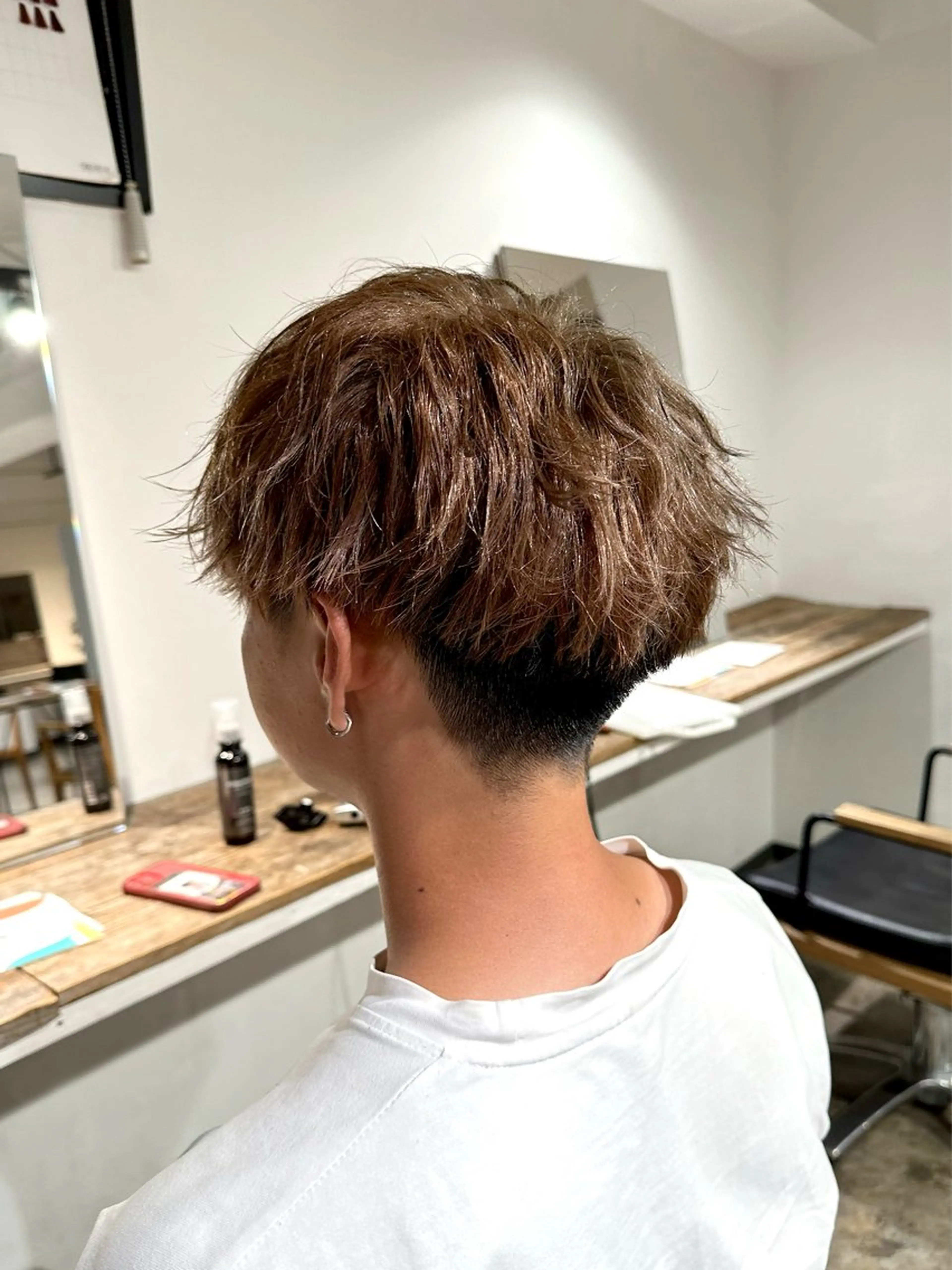 カラー メンズ メンズブリーチ メンズハイトーン マッシュ メンズパーマ ベージュカラー カット ヘアカラー トリートメント 骨格補正施術/メンズ 専門美容師/YUYAのヘアスタイル