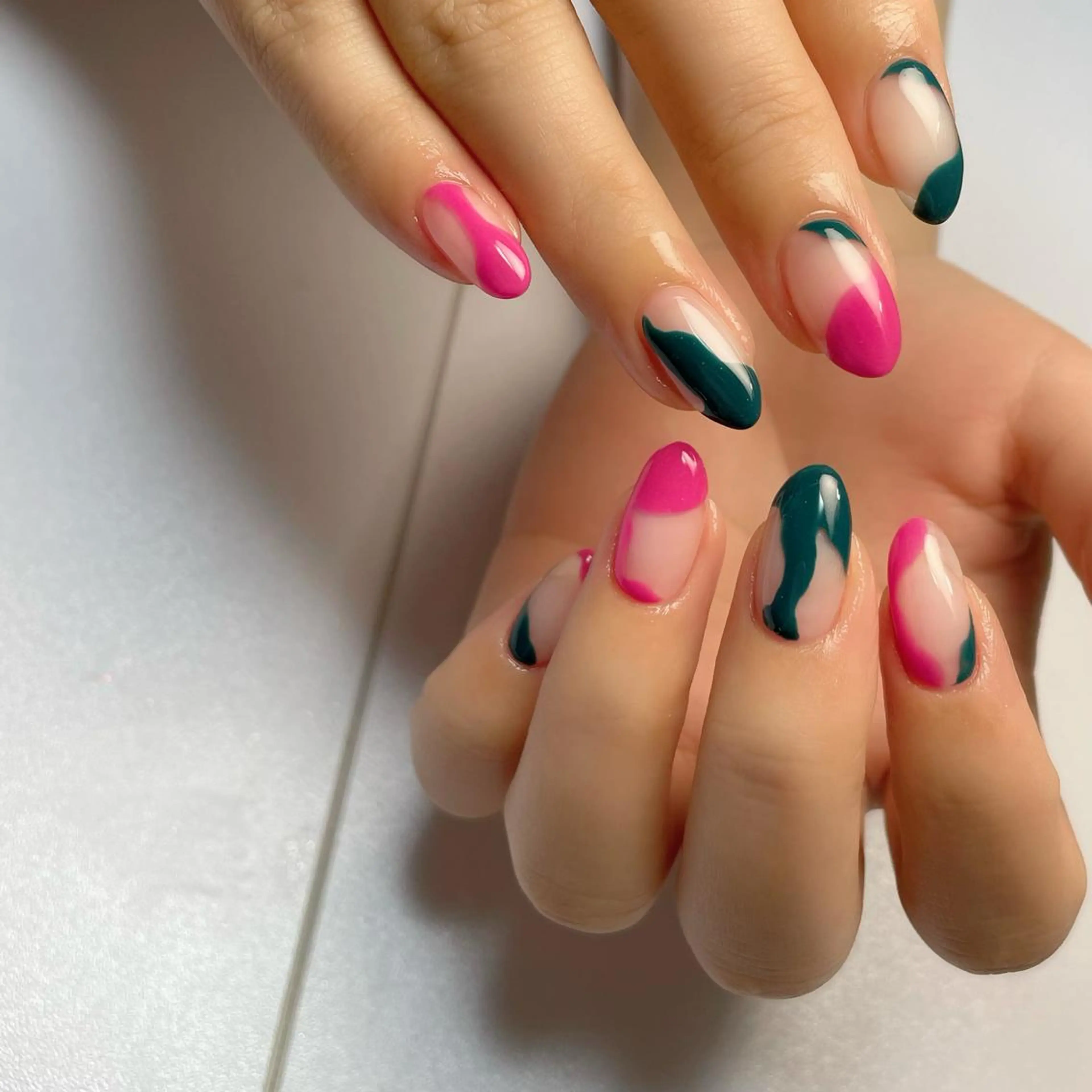 ミディアム ネイル 下妻市ﾈｲﾙｻﾛﾝ M_styleのネイルデザイン