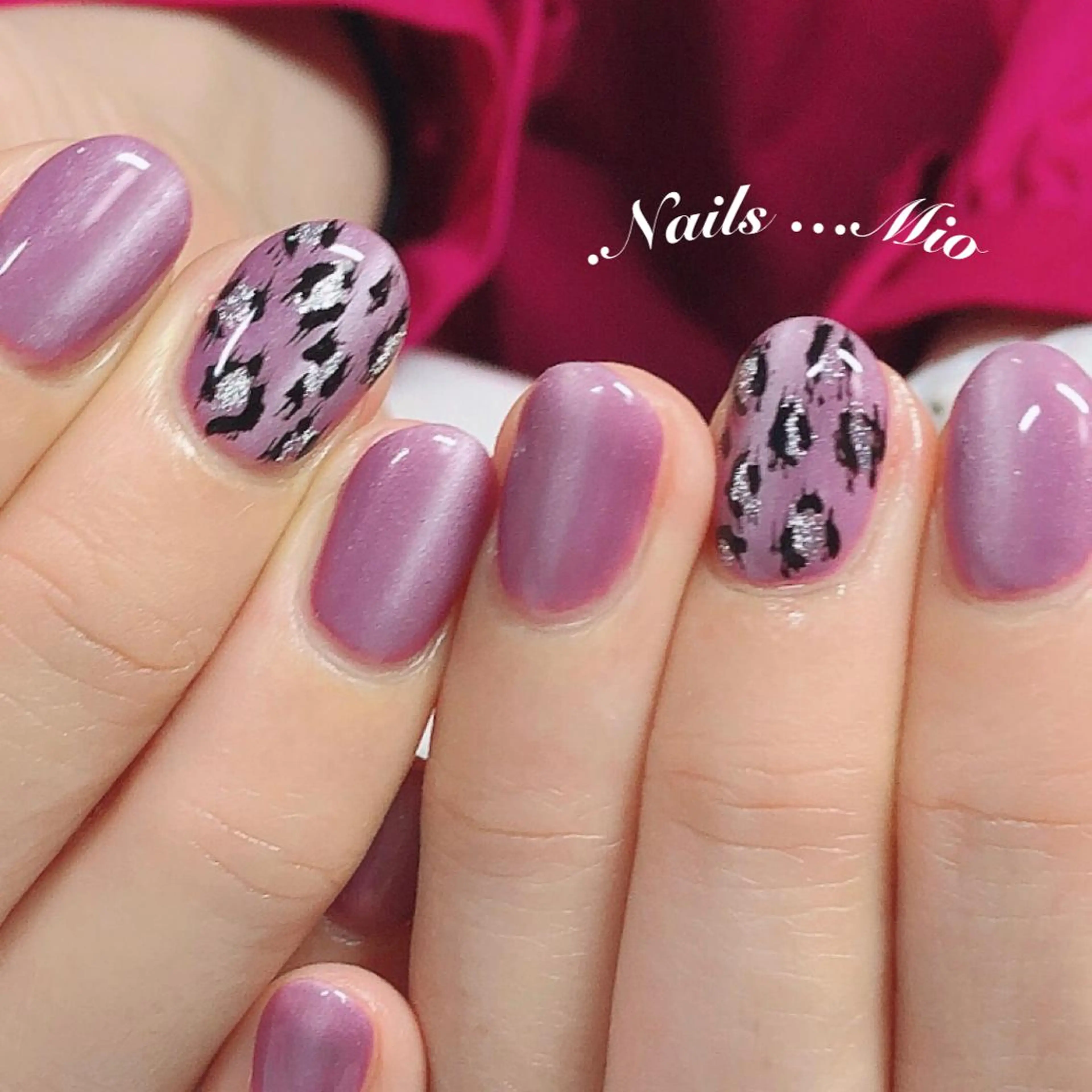 ネイル マグネットネイル .Nails Mio 赤羽西ネイルサロンのネイルデザイン