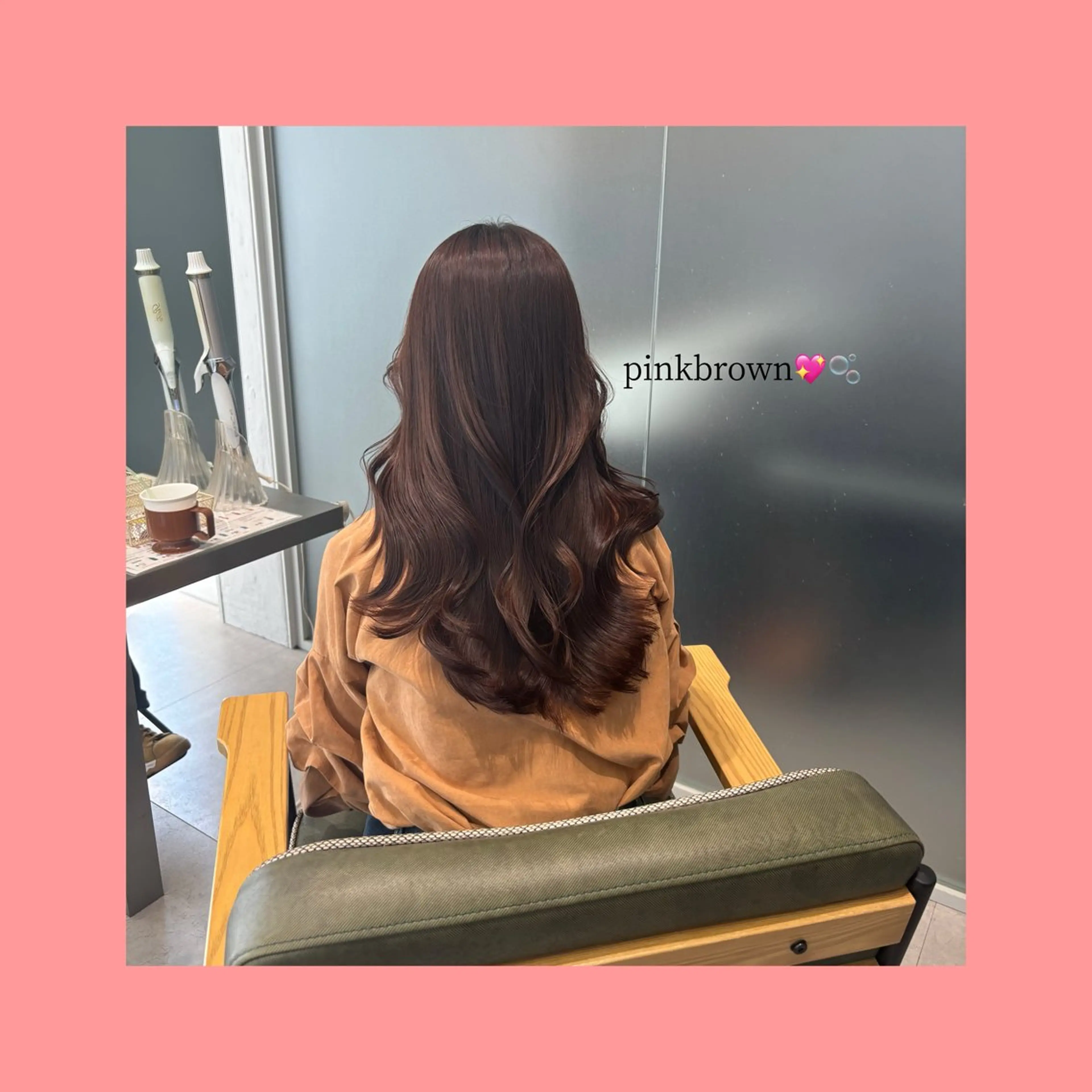 カラー aoi/暖色カラー/ プツッとボブ🎀のヘアスタイル