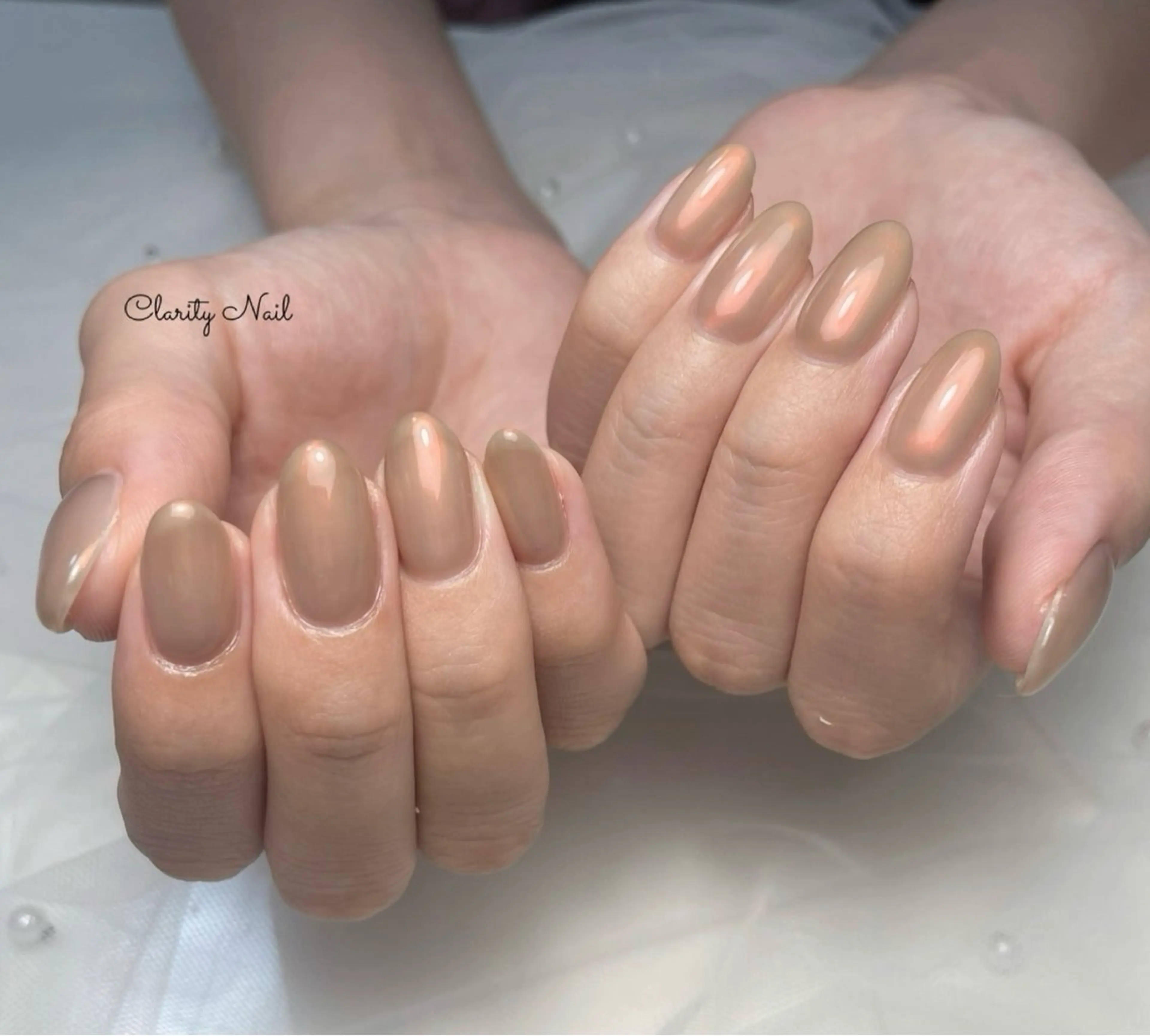 ネイル ワンカラーネイル ハンドネイル Clarity Nailのネイルデザイン