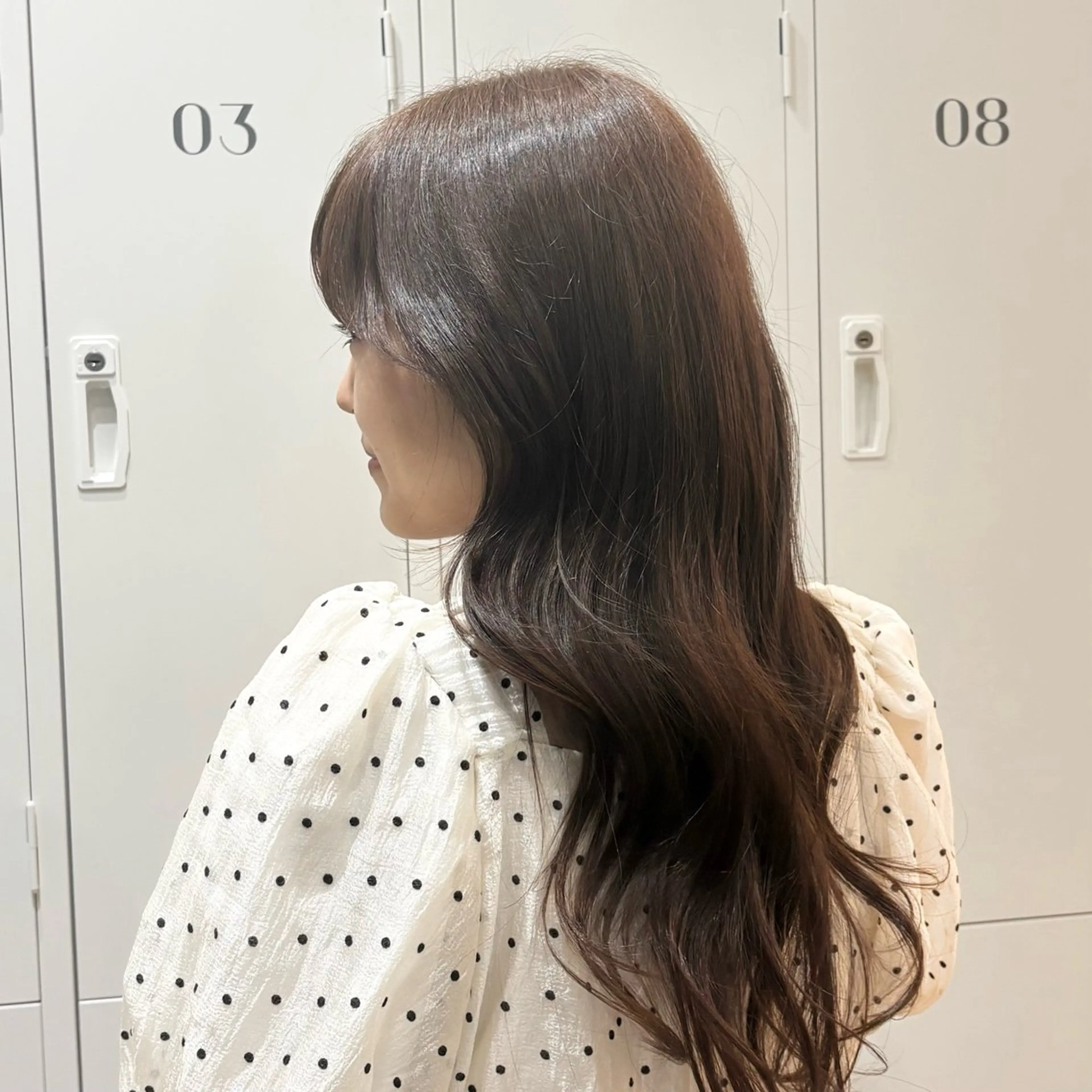 ロング カラー カット ヘアカラー じゅんな / SOYON土橋2号店のヘアスタイル