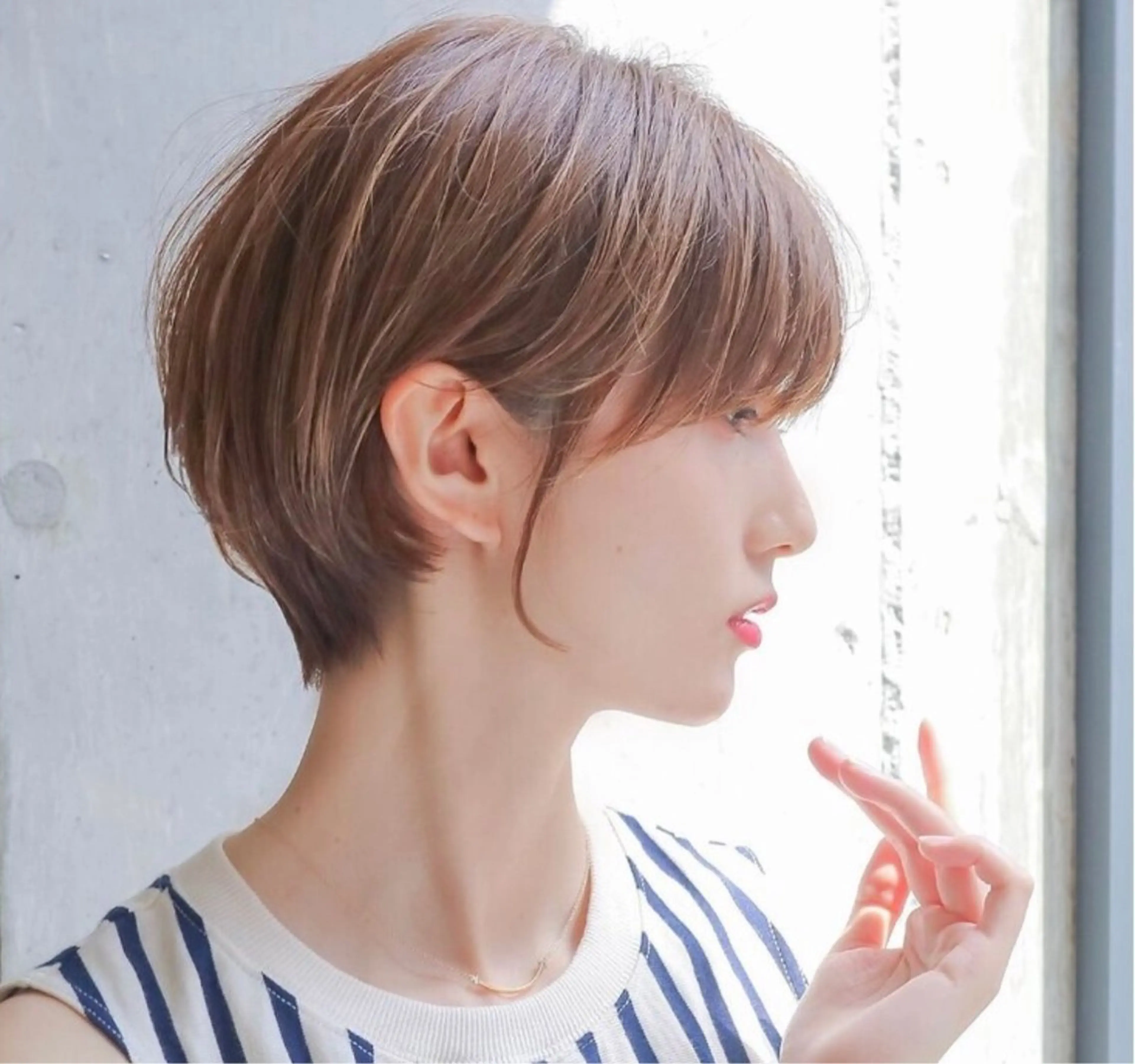 ショート 岸 千歳（ショート）のヘアスタイル