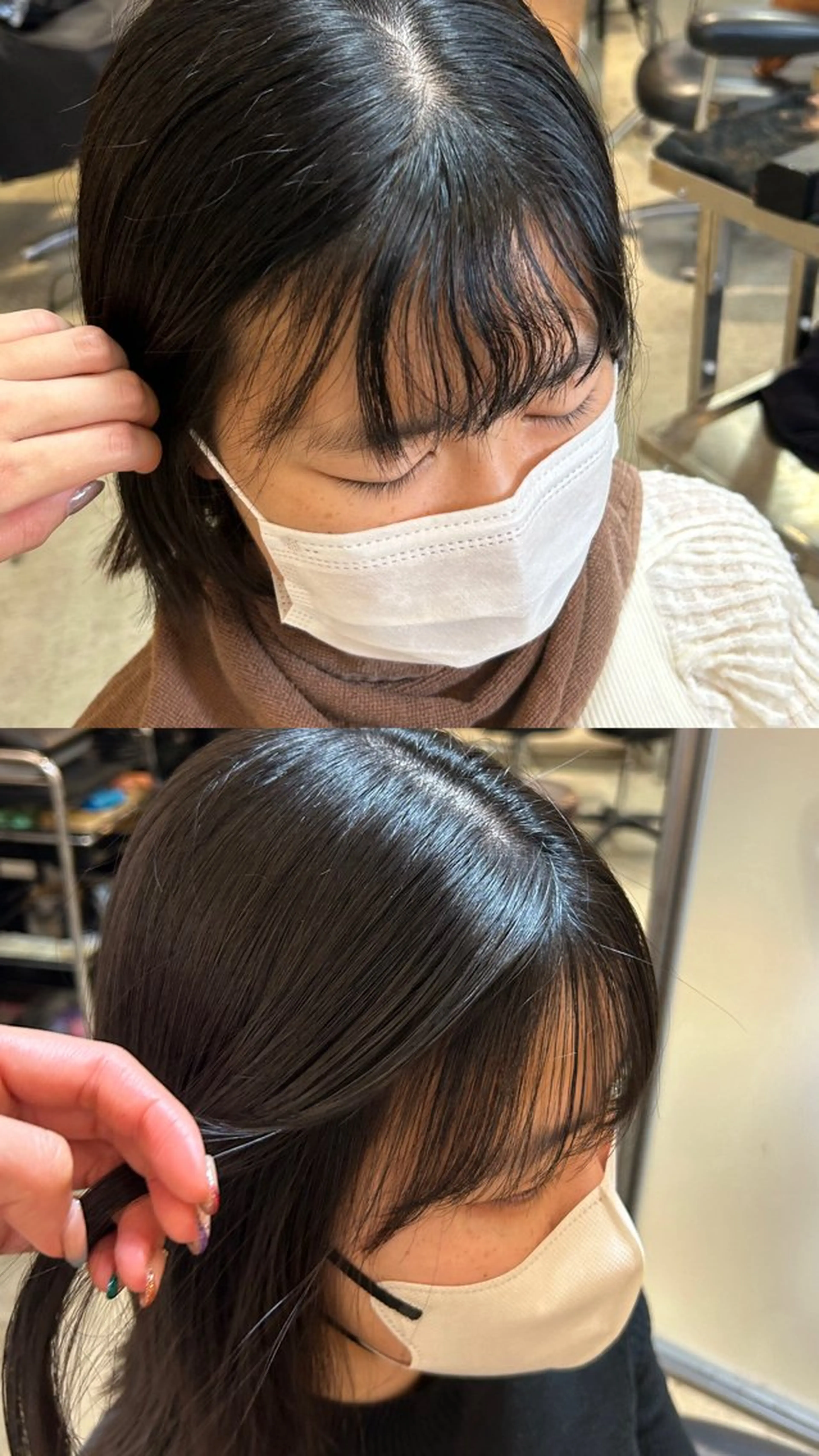 ショート 顔周りカット 艶ブリーチ/カット kurumi🌼のヘアスタイル
