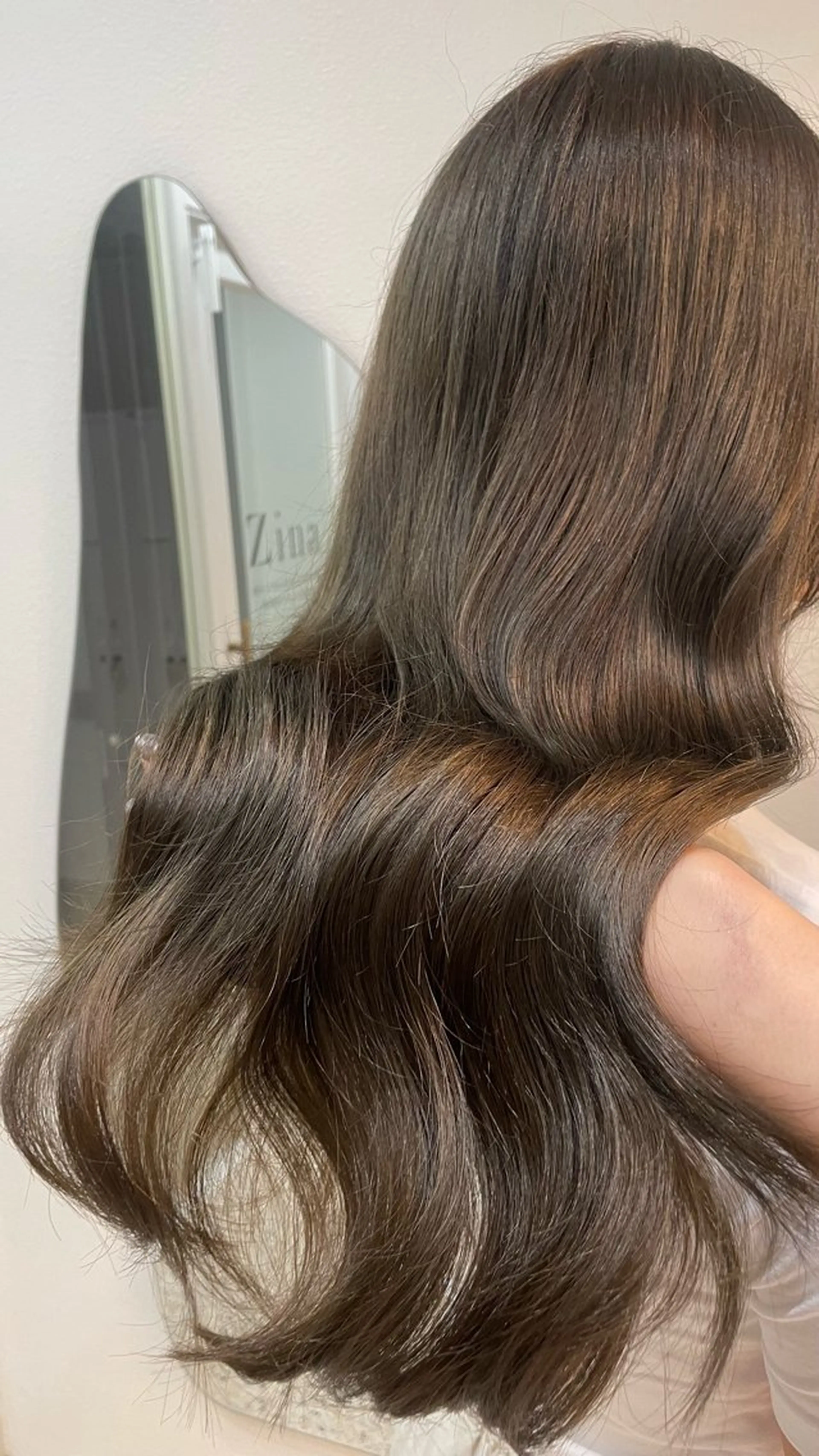 ロング カット ヘアカラー トリートメント 赤味消しcolor 🥣♡Ayaのヘアスタイル
