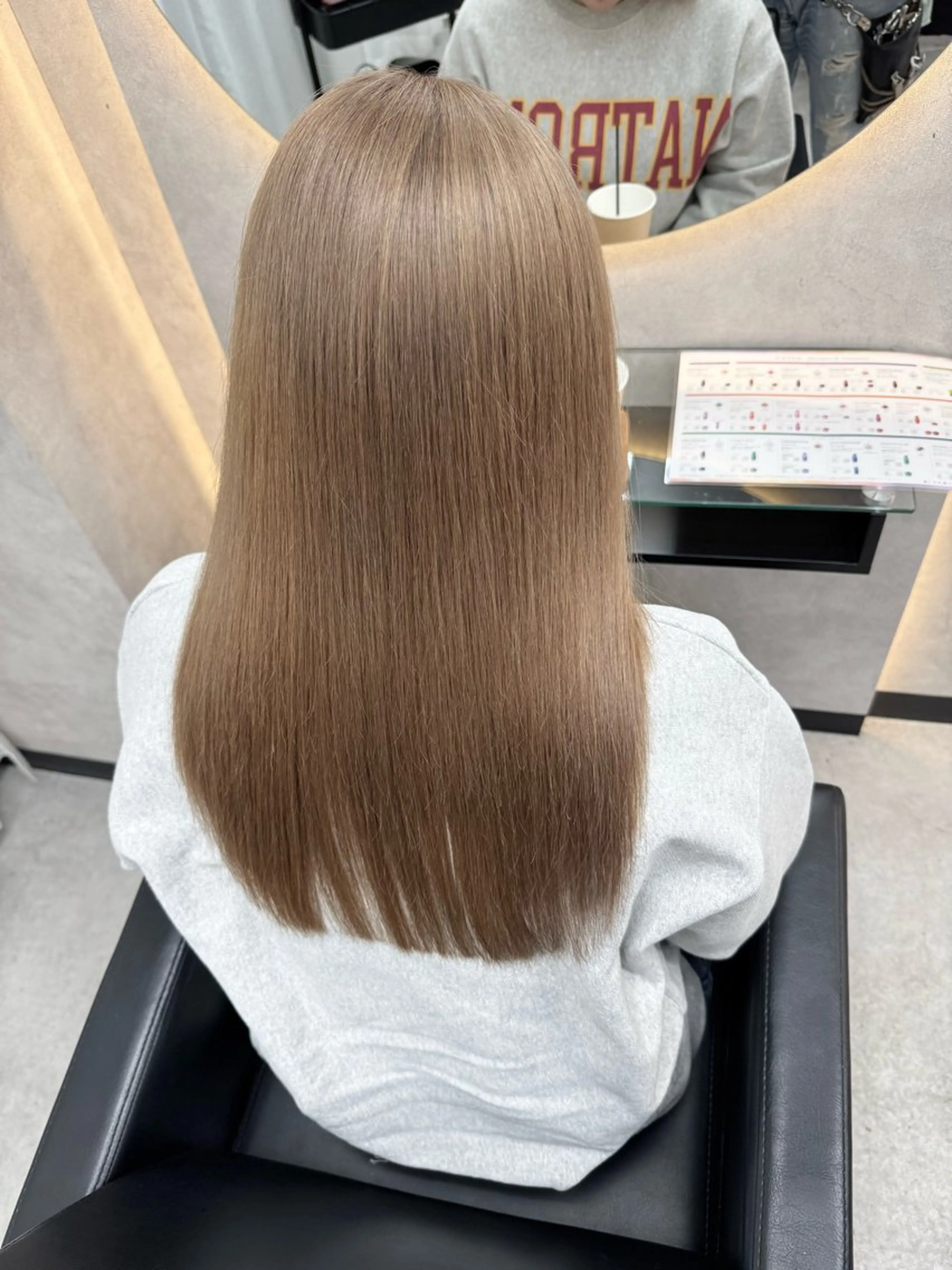 ミディアム 🧋ミルクティー 職人🧋のヘアスタイル