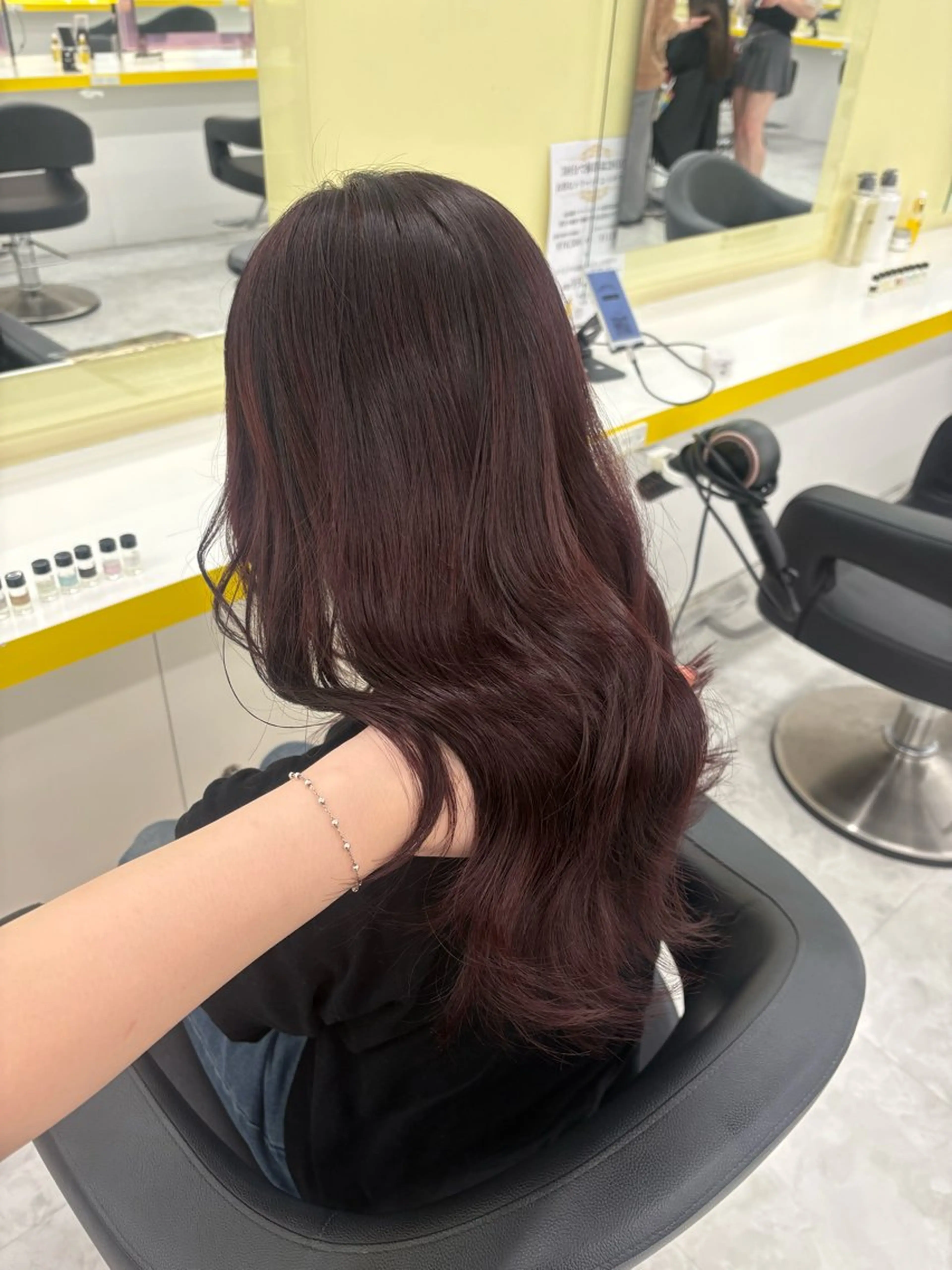 ロング カラー カット ヘアカラー 💍透明感スタイル 横浜💍MIU💍のヘアスタイル