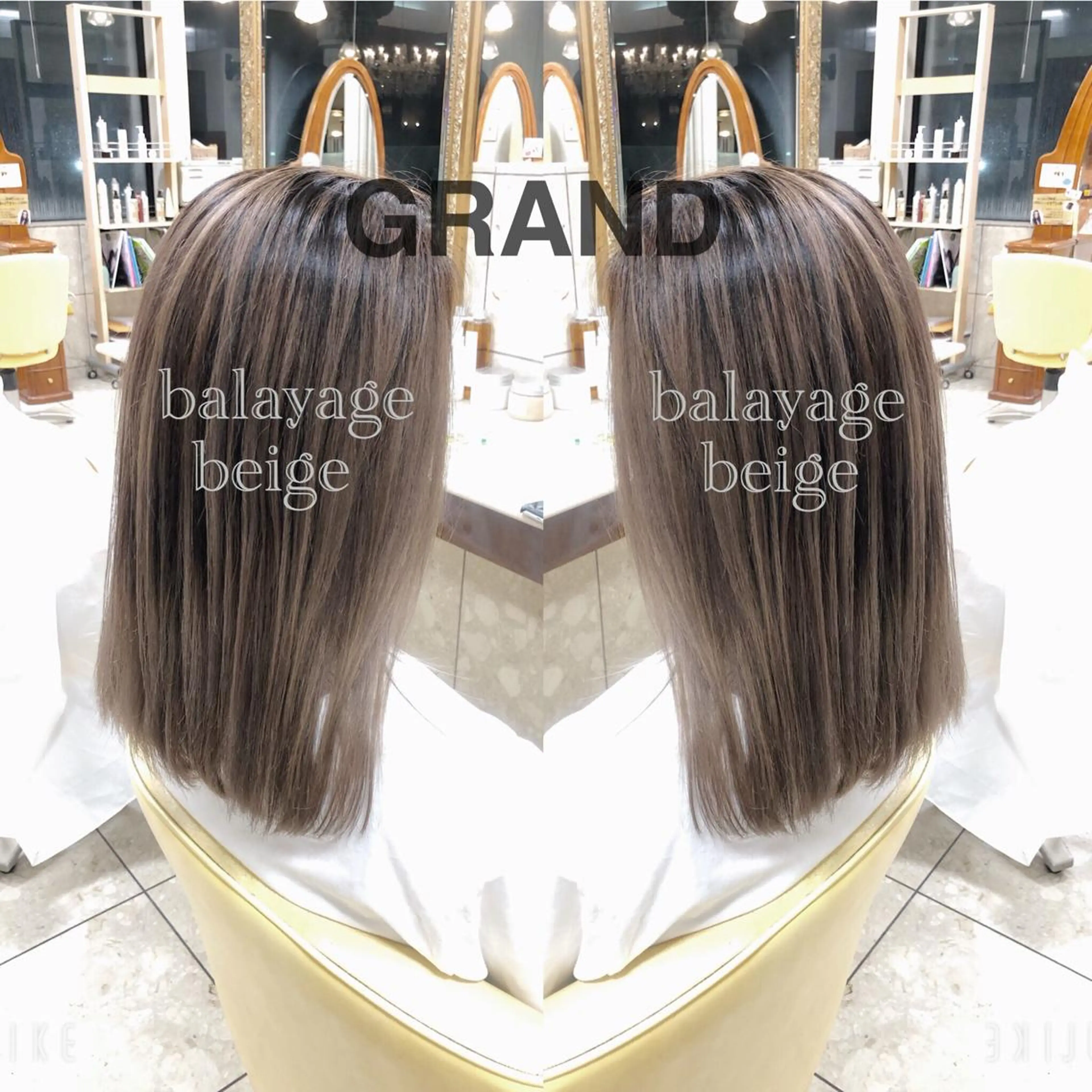 ロング aura所属・ashida yuukiのヘアスタイル