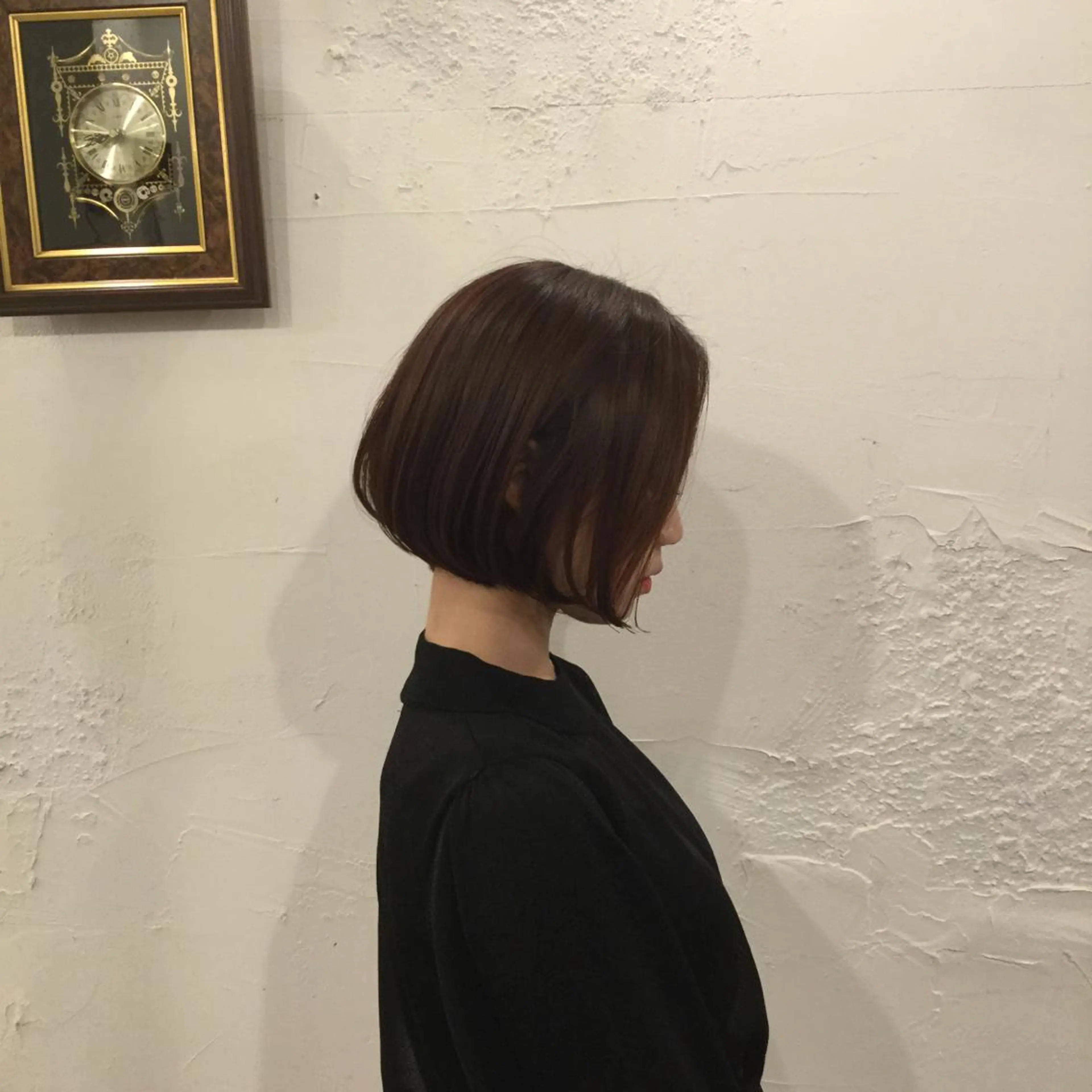 ショート ボブ 髪の悩みを解決！ 那須達敦のヘアスタイル