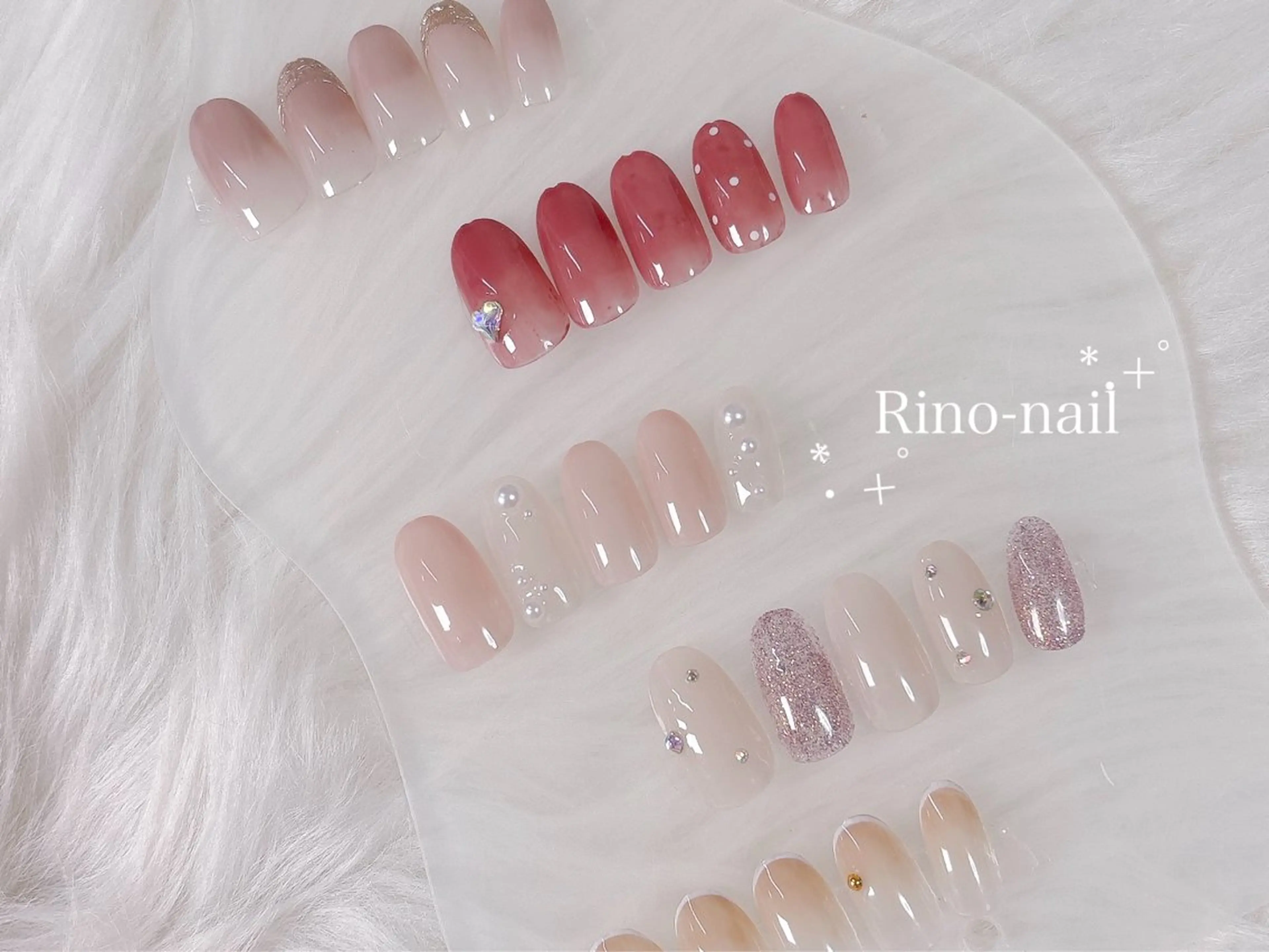 オフなし/10月もて♡オフィスネイルの写真