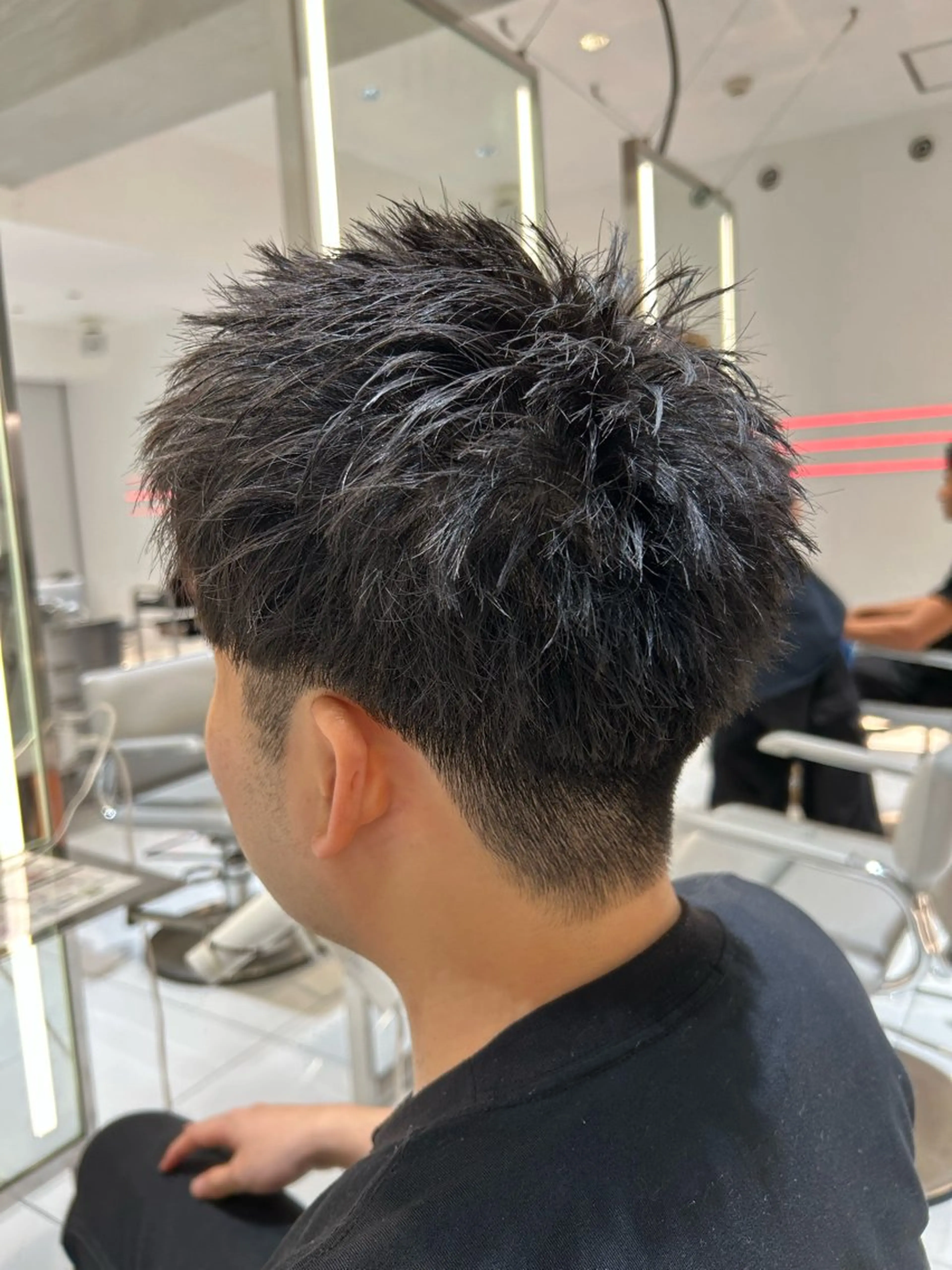 メンズ スパイキーショート カット ヘアセット 無料ショートモデル 募集✔️SEIYAのヘアスタイル