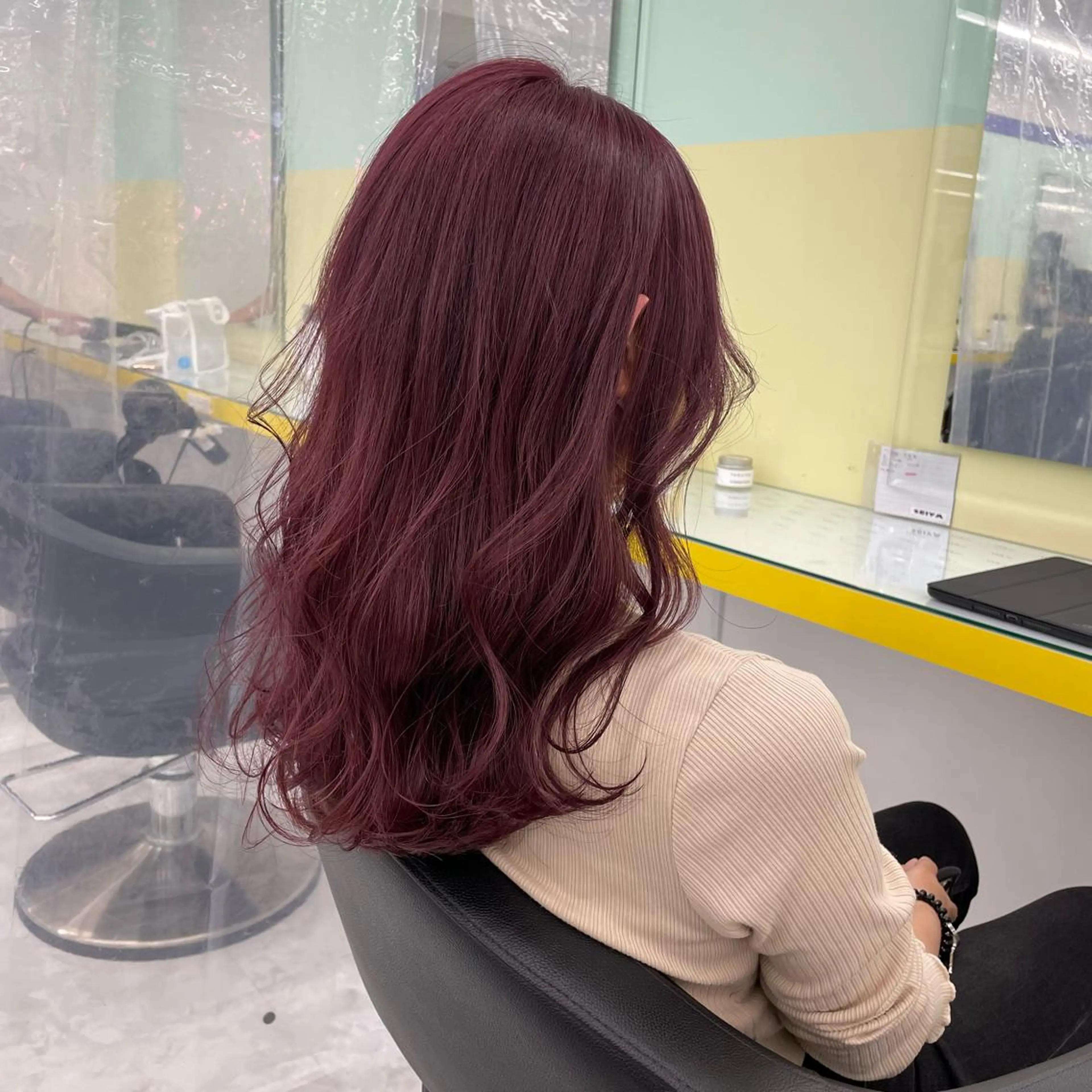 ミディアム カラー パーマ ヘアアレンジ メンズ ヘアカラー トリートメント ヘッドスパ ヘアセット 💜寒色特化 門脇誠弥💜のヘアスタイル
