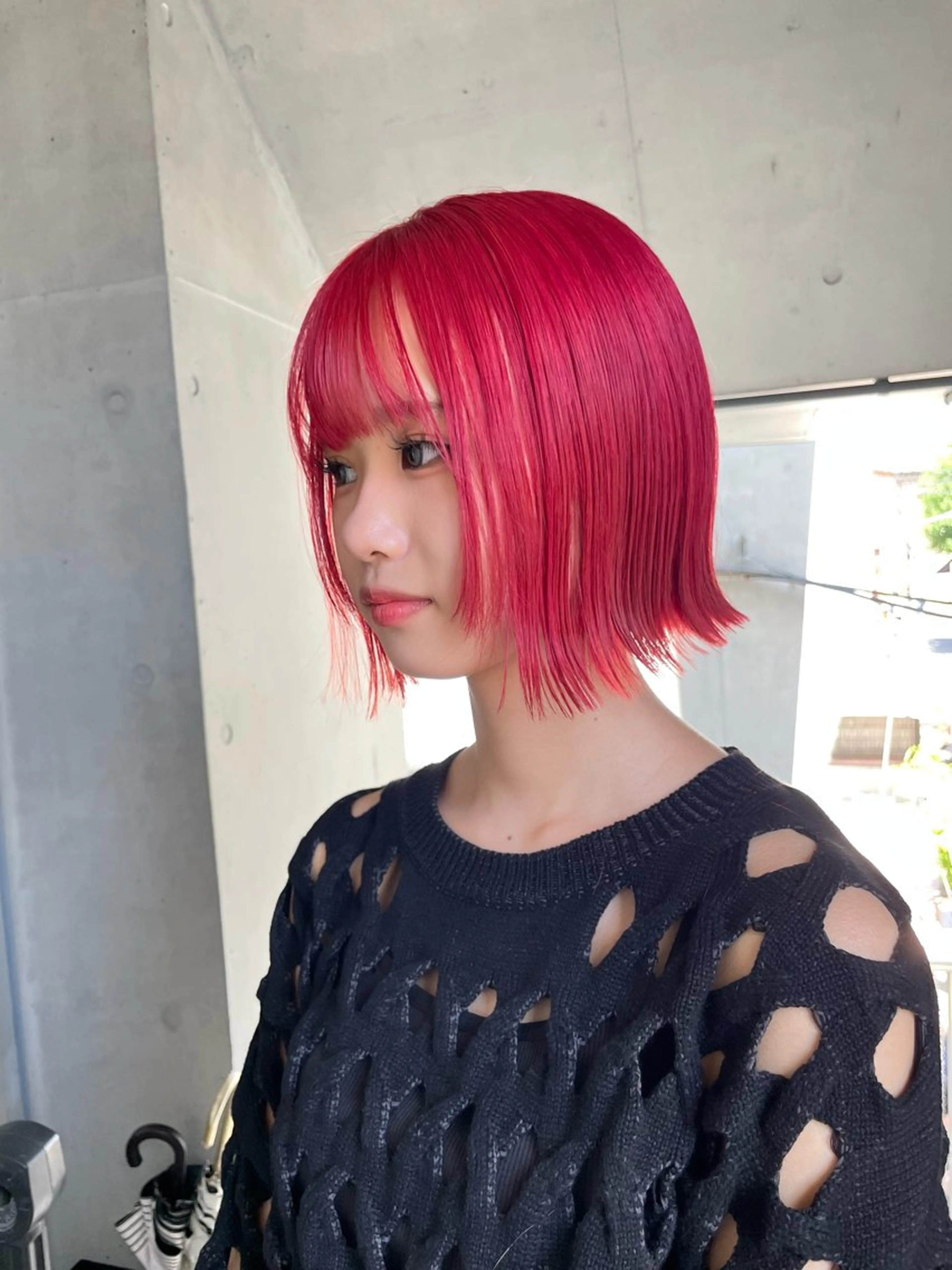 カラー ブリーチ ヘアカラー トリートメント ミルクティーベージュ ブリーチ🖤サヤカのヘアスタイル