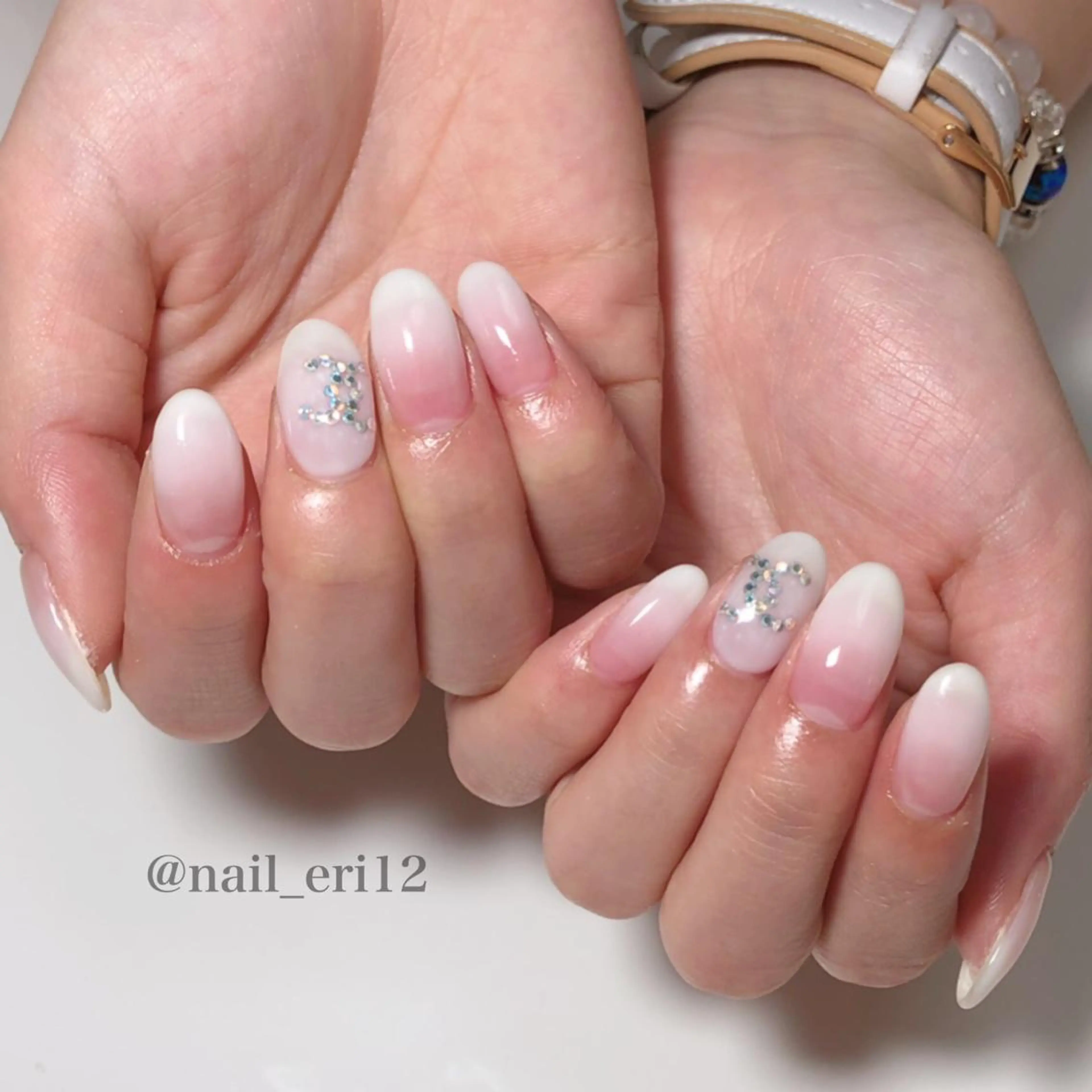 ミディアム ネイル nail salon &e eriのネイルデザイン