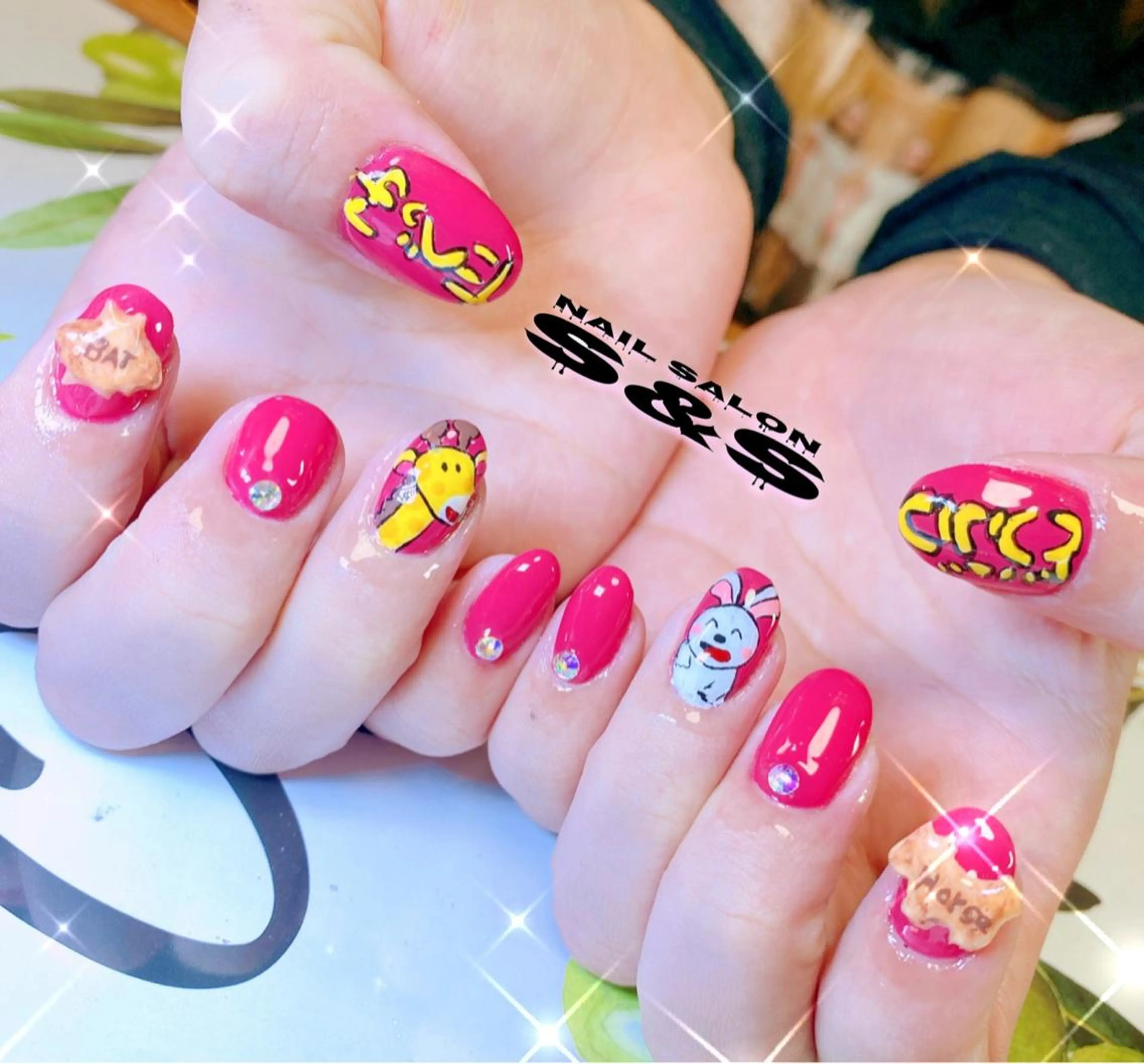 ネイル 長さ出し メンズネイル 持ち込み スカルプネイル S&S 村田小百合のネイルデザイン