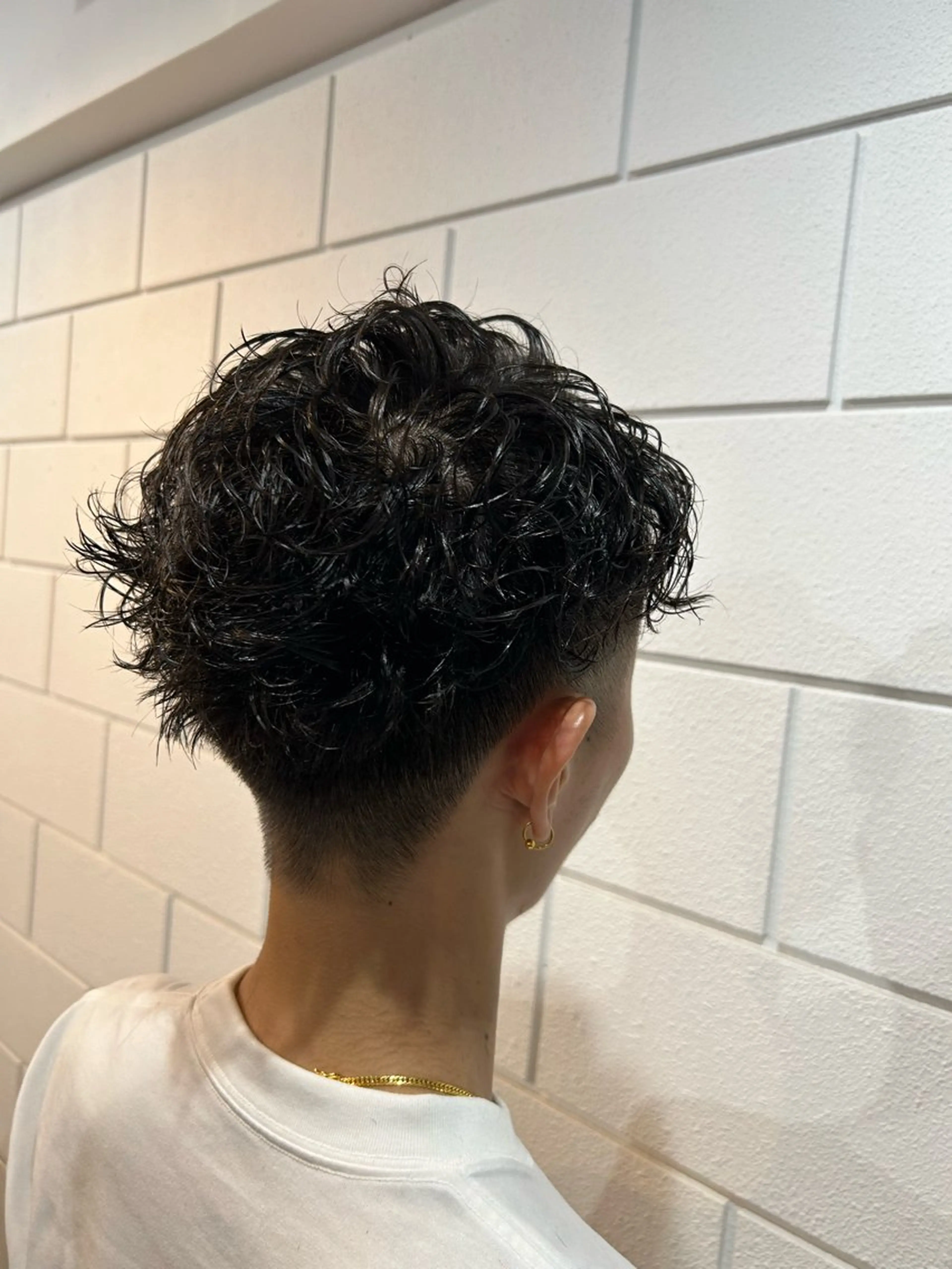 パーマ メンズ 相澤 拳のヘアスタイル