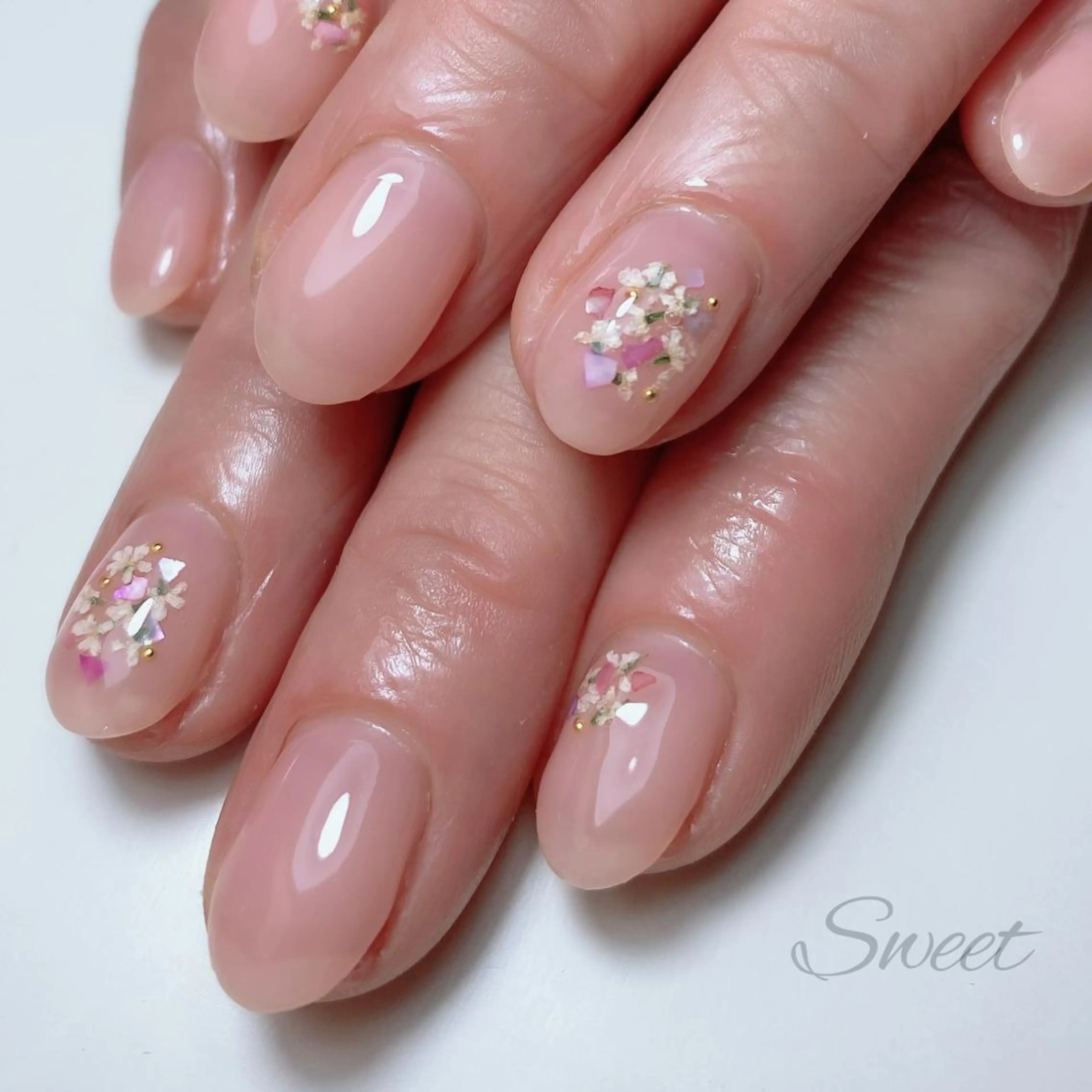 ネイル sweet 仲野陽子のネイルデザイン