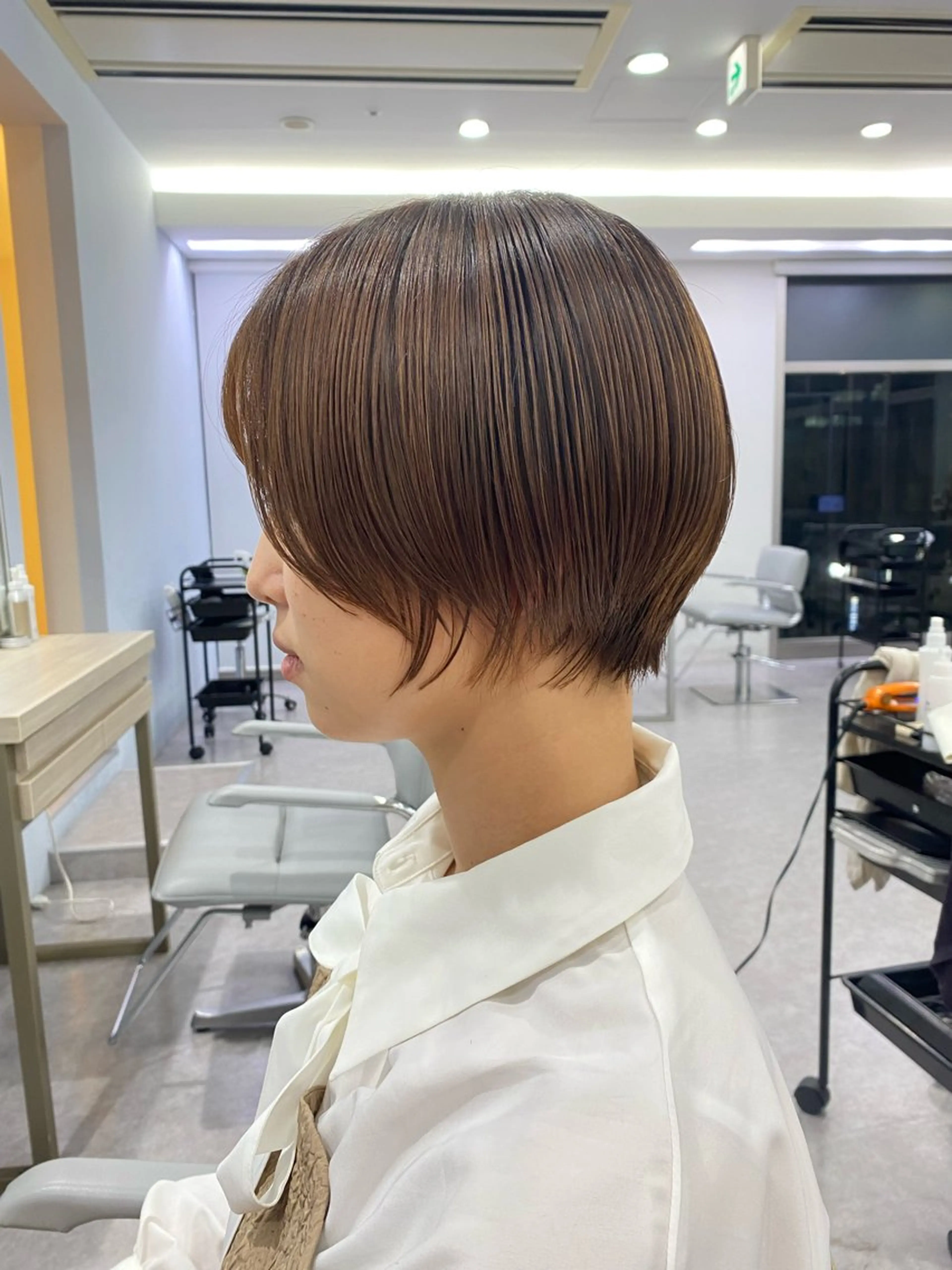 ショート 丸みショート ショートヘア garage.所属・吉田 慎冴/メンズパーマのヘアスタイル