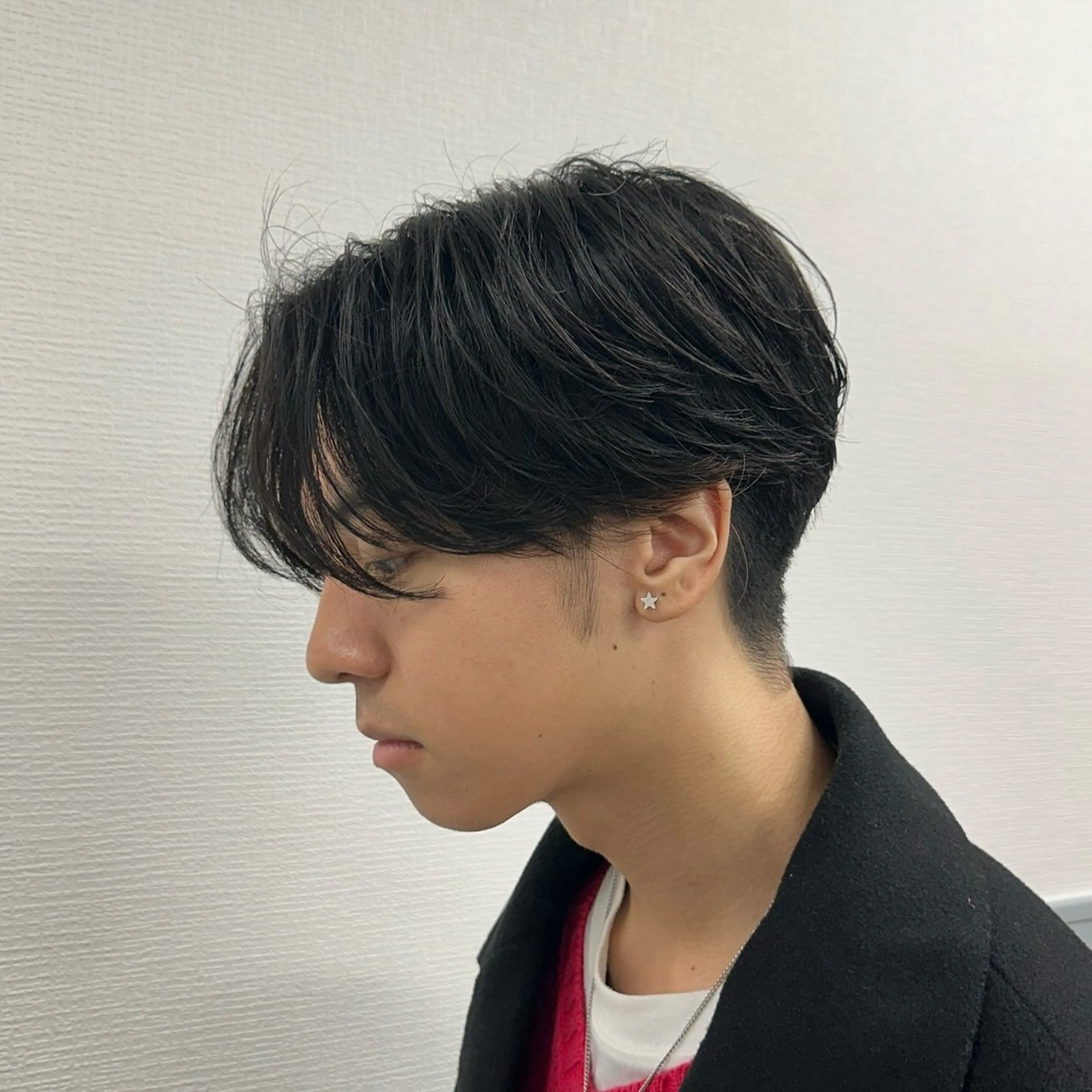 ショート パーマ メンズ メンズパーマ ニュアンスパーマ カット パーマ パーマ指名No. 1 /サエキカズマのヘアスタイル